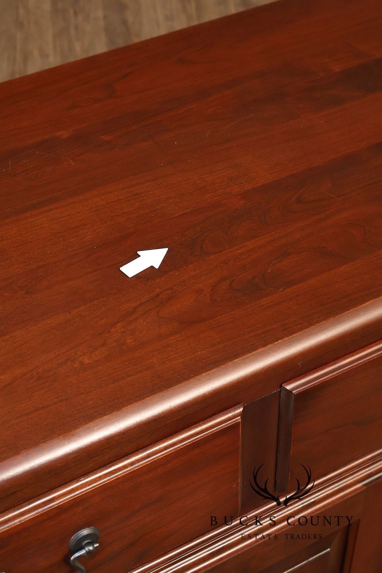 Hitchcock Colonial Style Cherry Three-Drawer Server