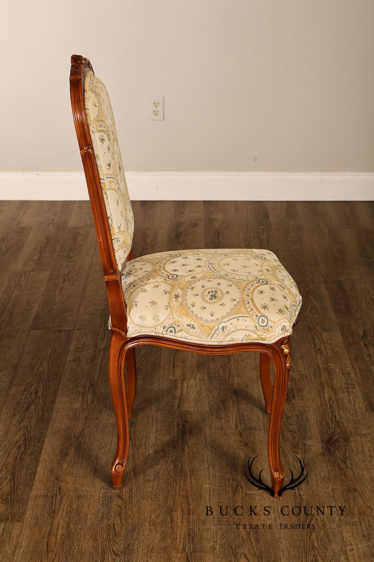 French Louis XV Style Set of Six Dining Chairs