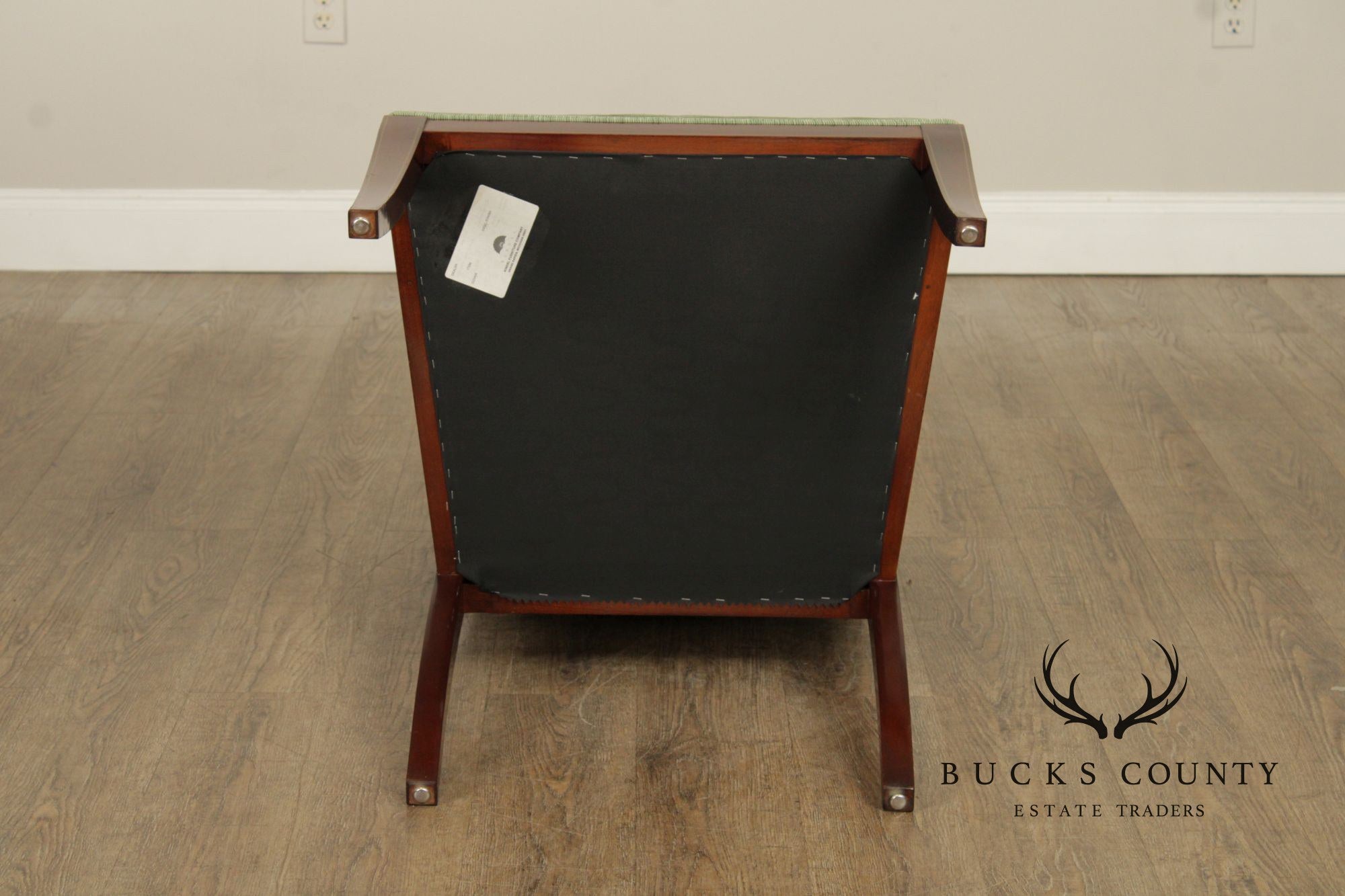 Kindel Empire Style Set of Eight Mahogany Dining Chairs
