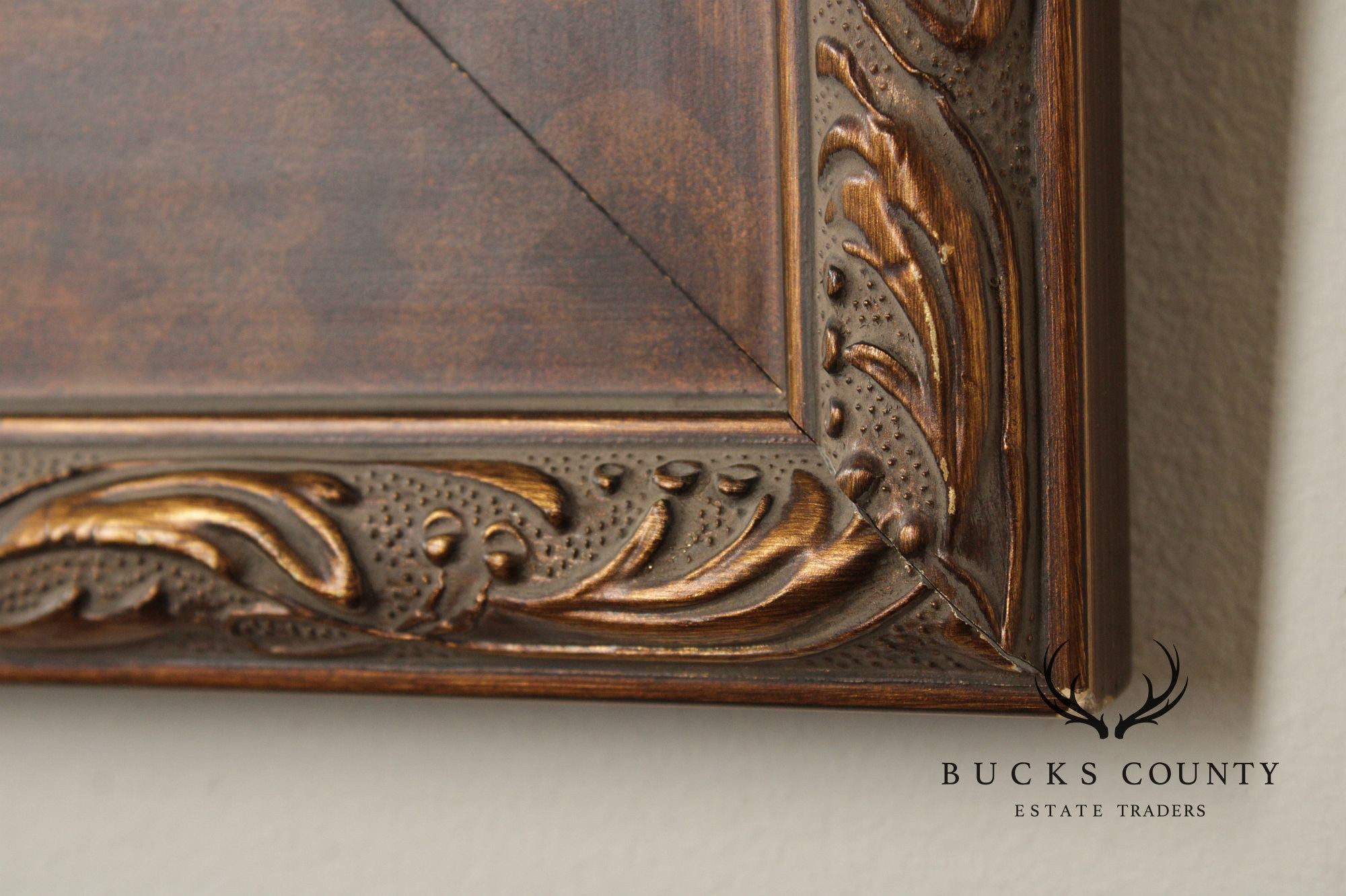 Impressionist Style Landscape Painting Riverbank