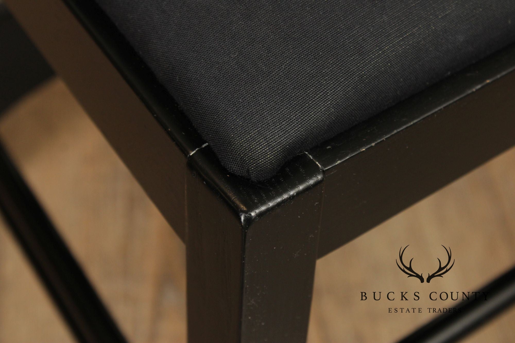 Cassina Ebonized 'Ingram' Tall Side Chair After Charles Rennie Mackintosh