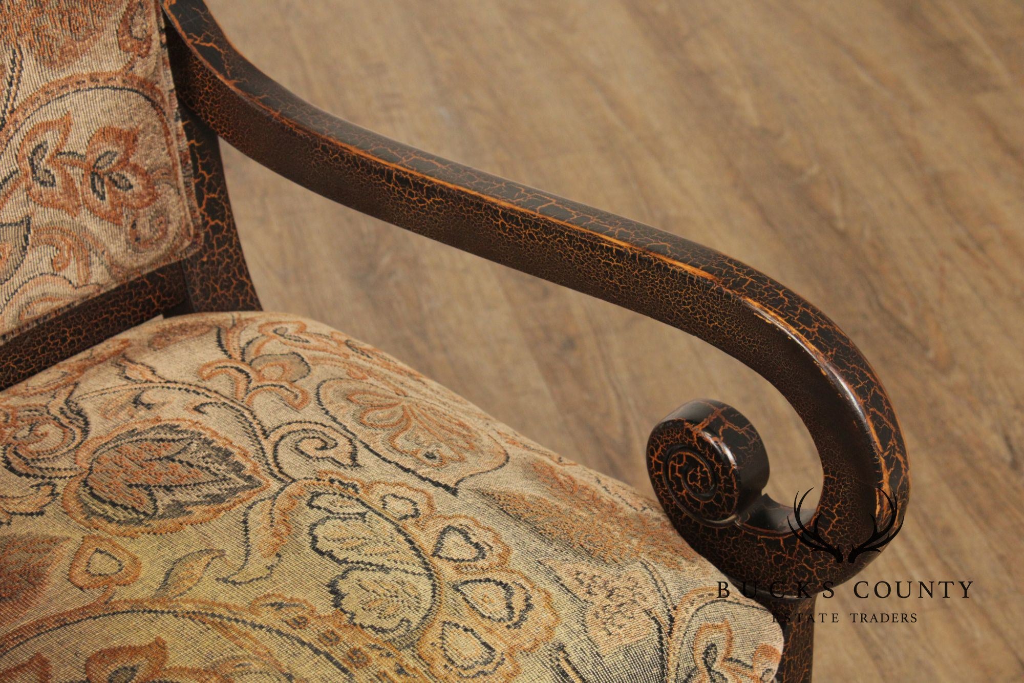 Sam Moore French Empire Style Pair of Armchairs