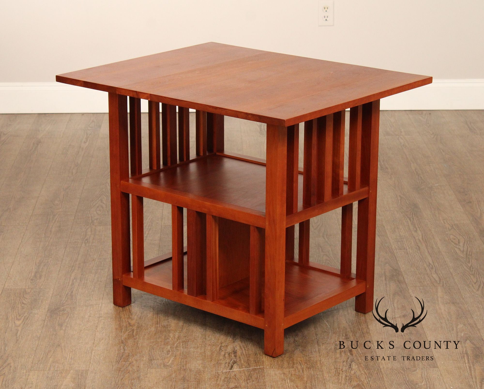 Thomas Moser Studio Crafted Cherry Bookshelf End Table
