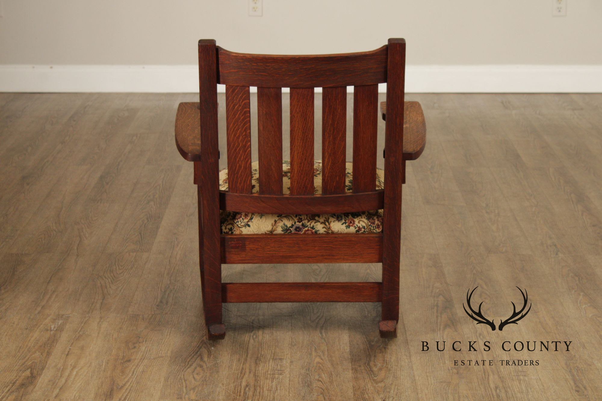L.&J. G. Stickley Antique Mission Oak Rocker