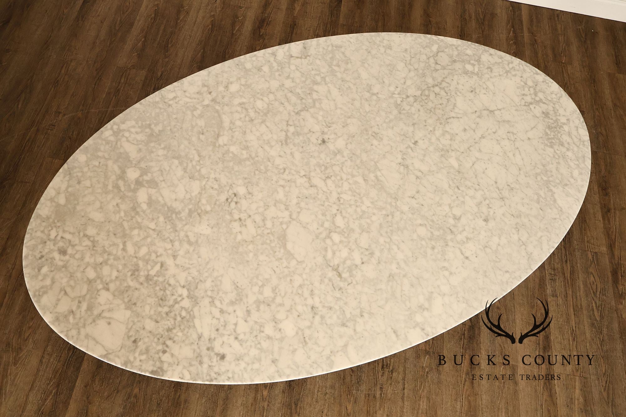 Knoll Saarinen Oval Marble Dining Table