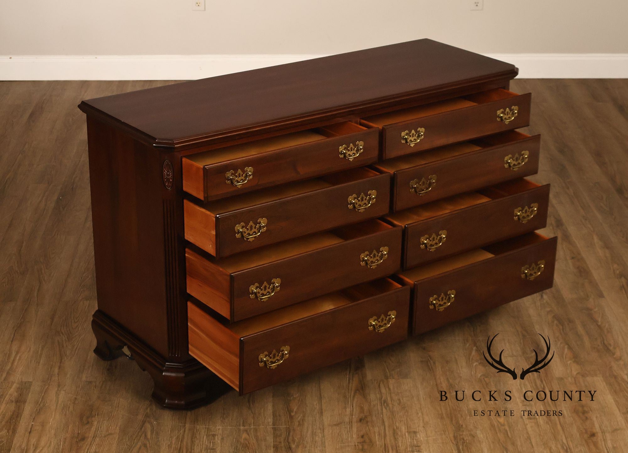 Ethan Allen Georgian Court Cherry Dresser
