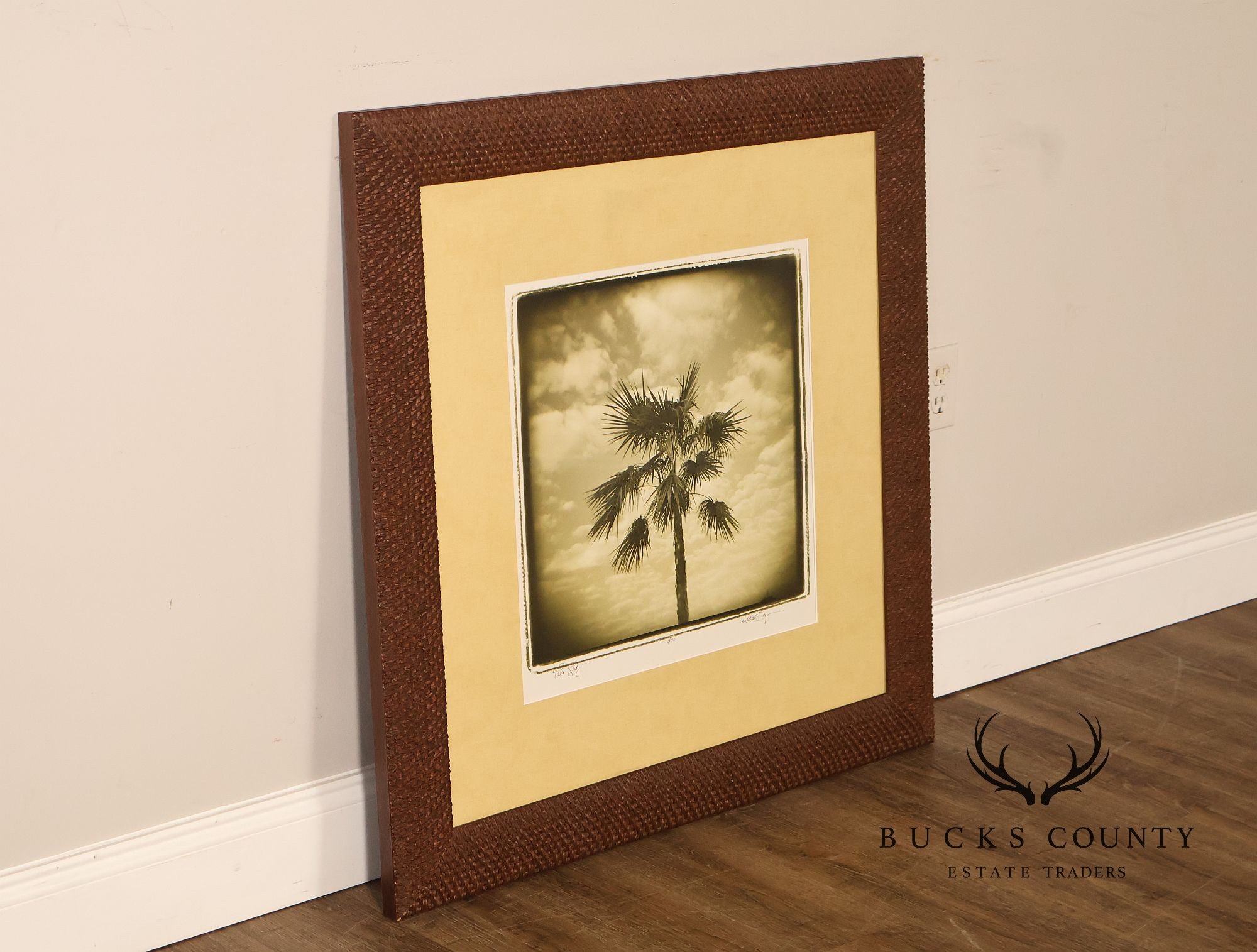Michael Bryant Pair of Framed Photographs, 'Palm Study'