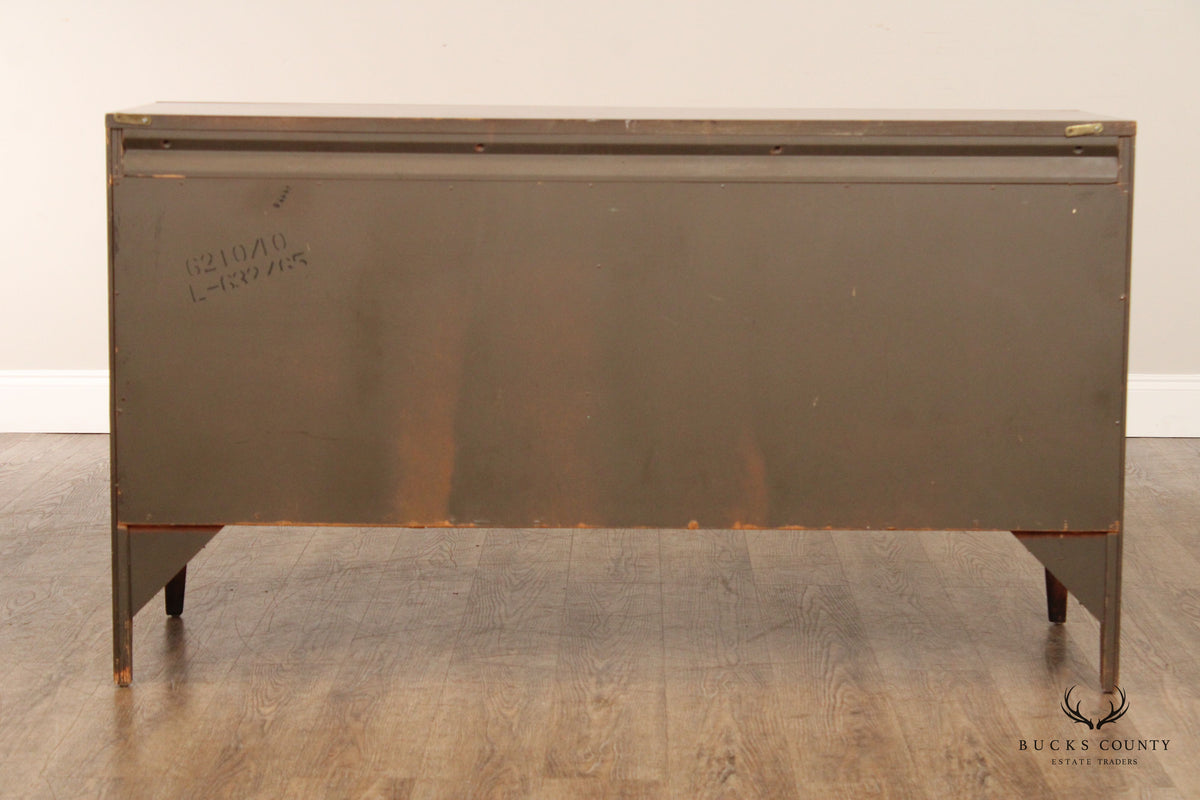 Broyhill 'Emphasis' Mid Century Modern Walnut Low Chest