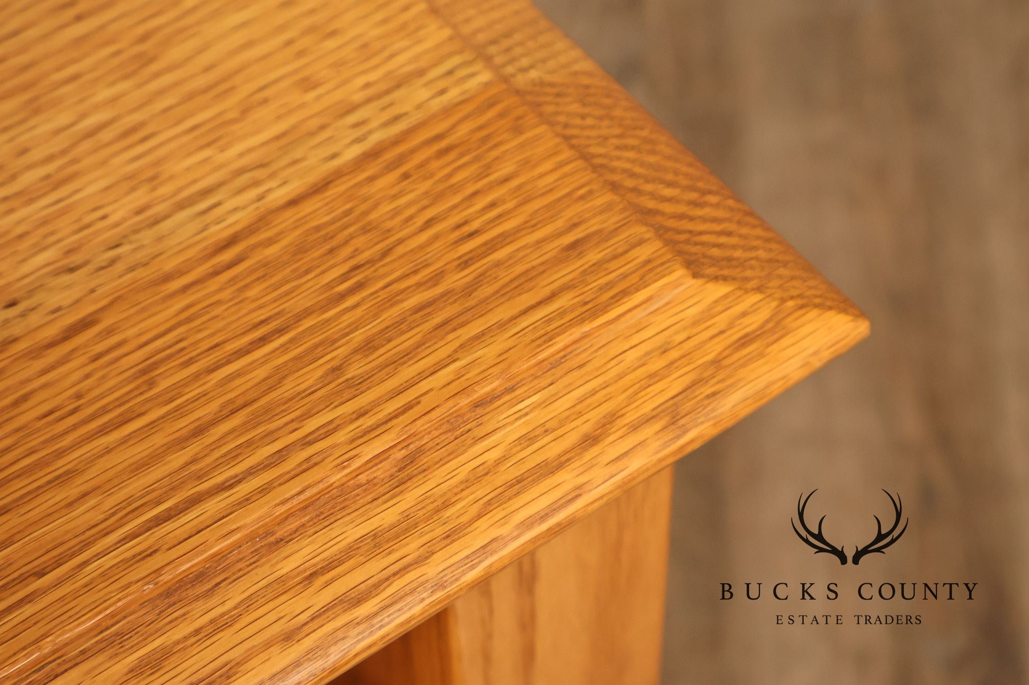 Hunt Country Furniture Oak Low Bookcase