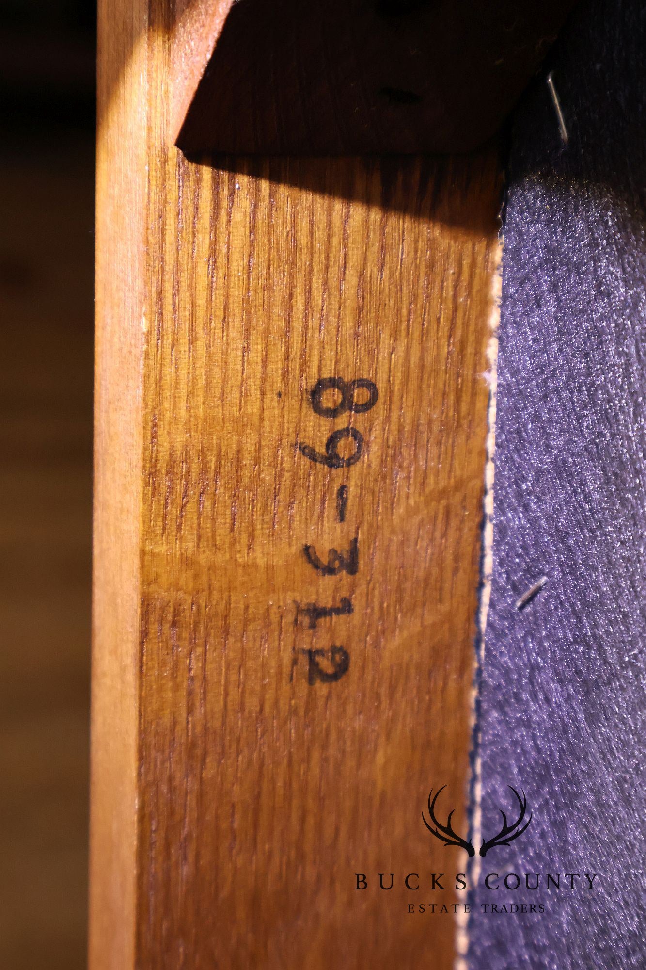 Stickley Mission Collection Set Of Four Oak Dining Side Chairs