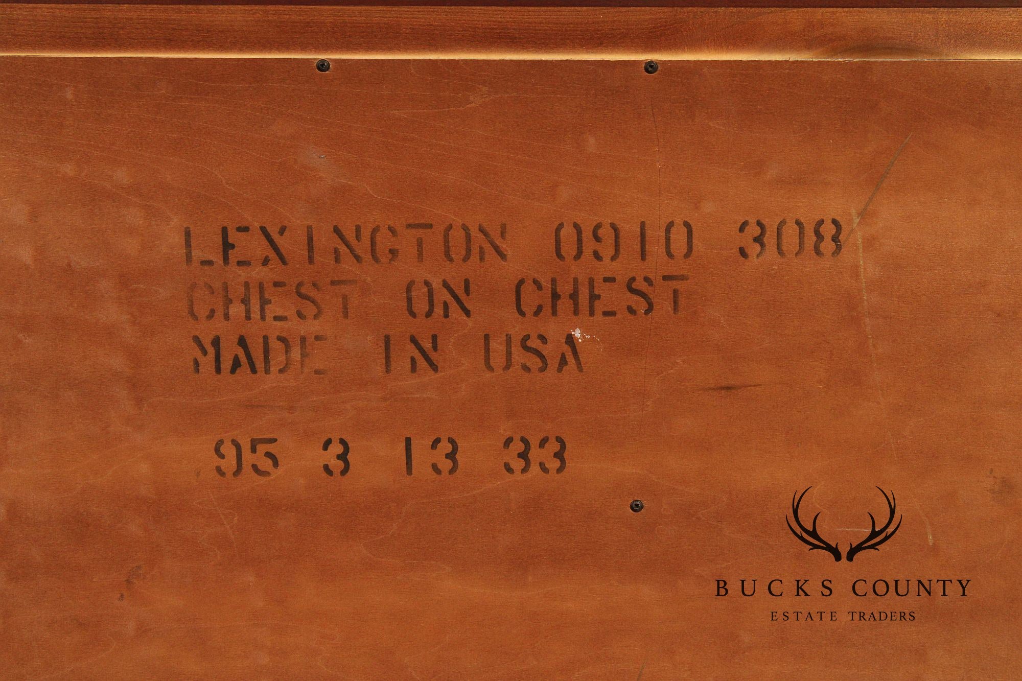 Link Taylor Chippendale Style Mahogany Chest on Chest
