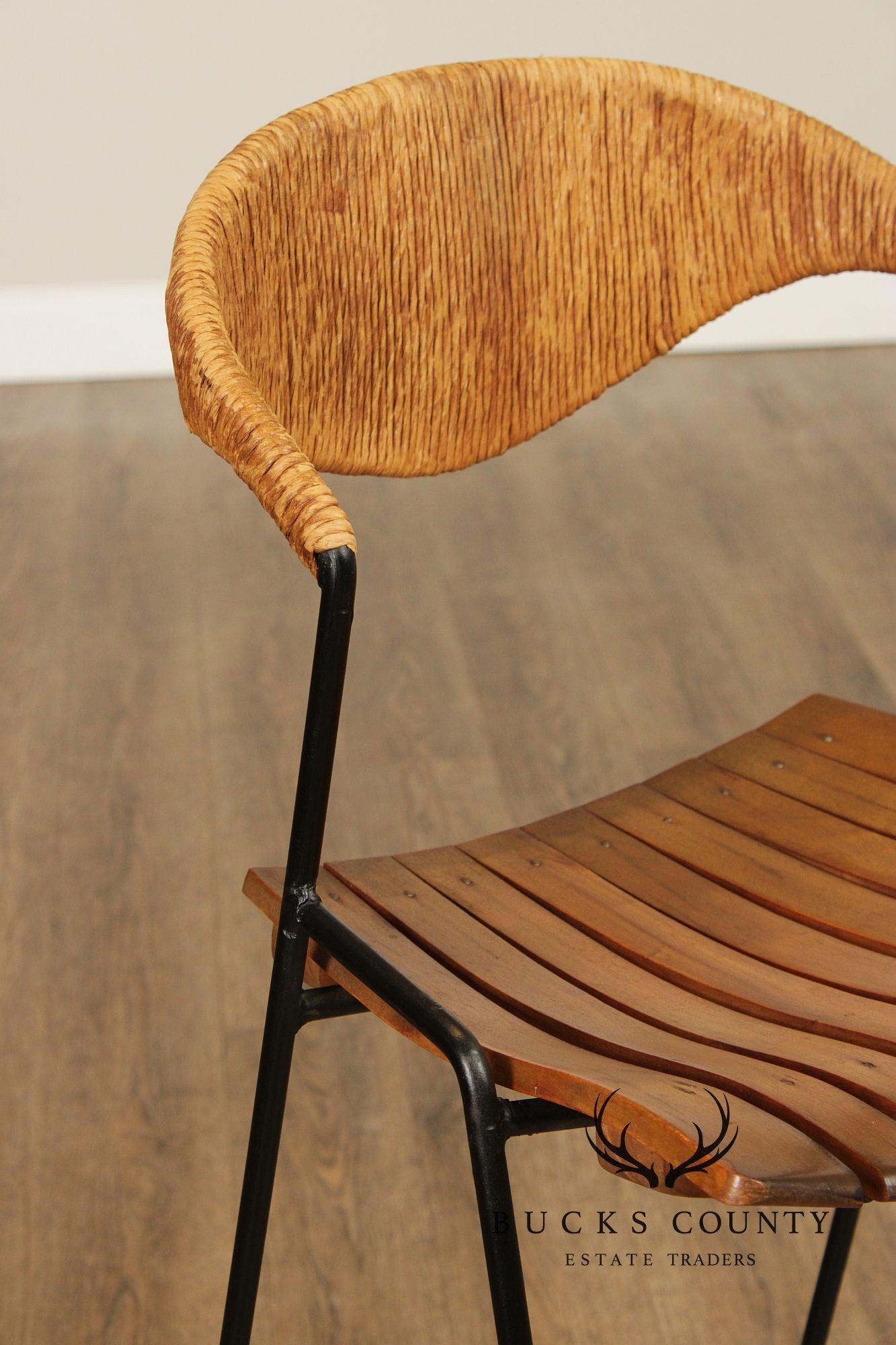 Pair of Mid Century Modern Bar Stools