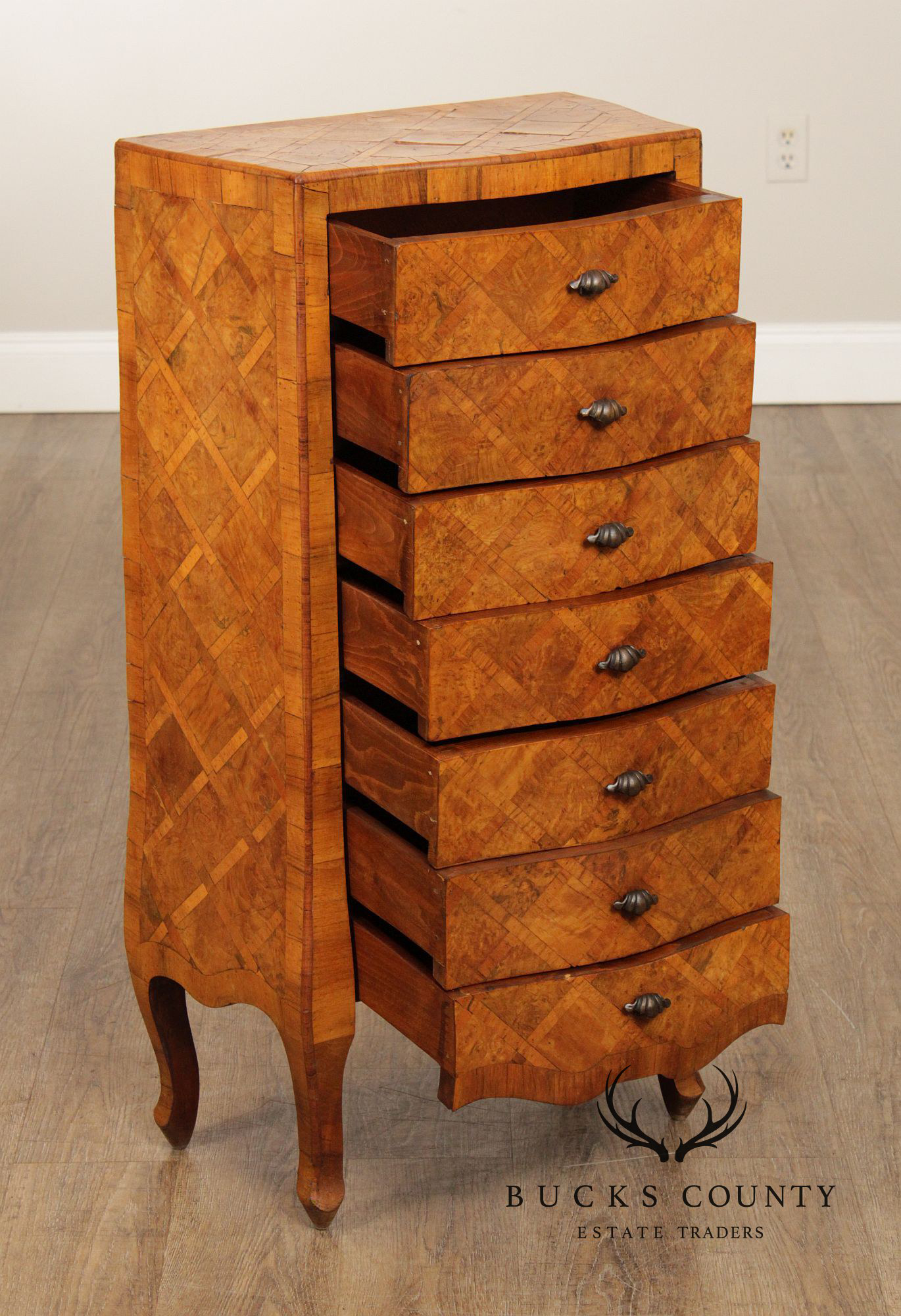 Lord & Taylor Italian Olivewood Lingerie Chest