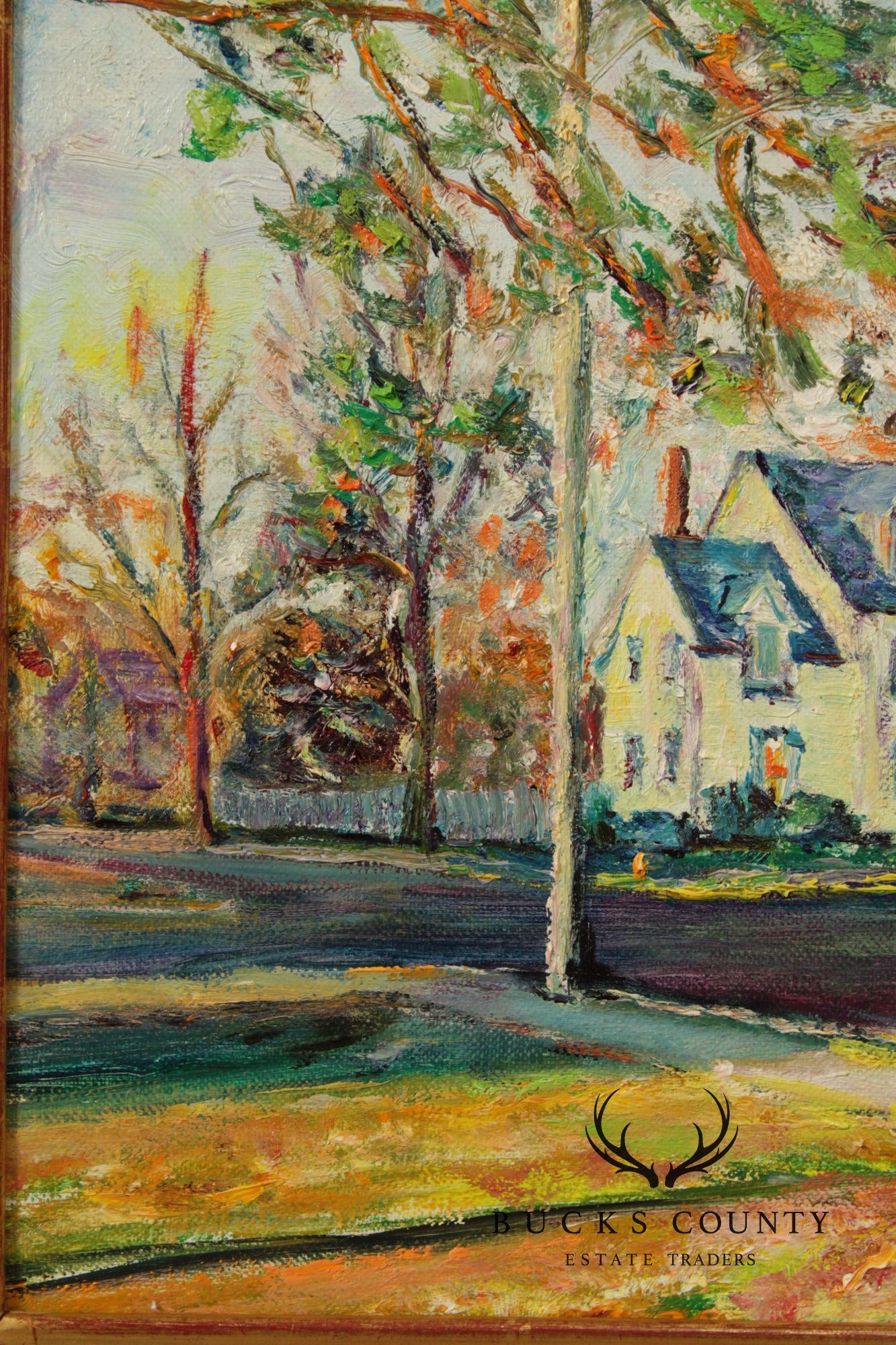 Alan Fetterman Oil Painting, 'Ashland Doylestown'