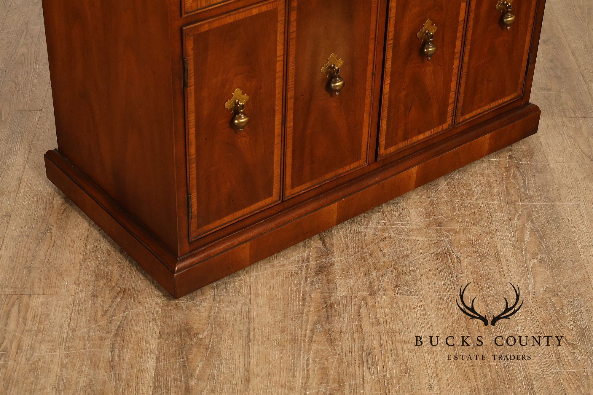 Henredon 18th Century Portfolio Georgian Style Walnut Server