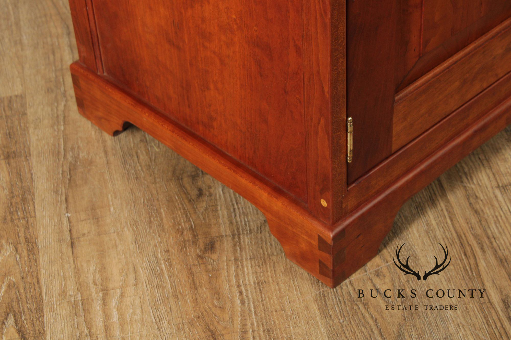 Chippendale Style Cherry Server or Media Cabinet