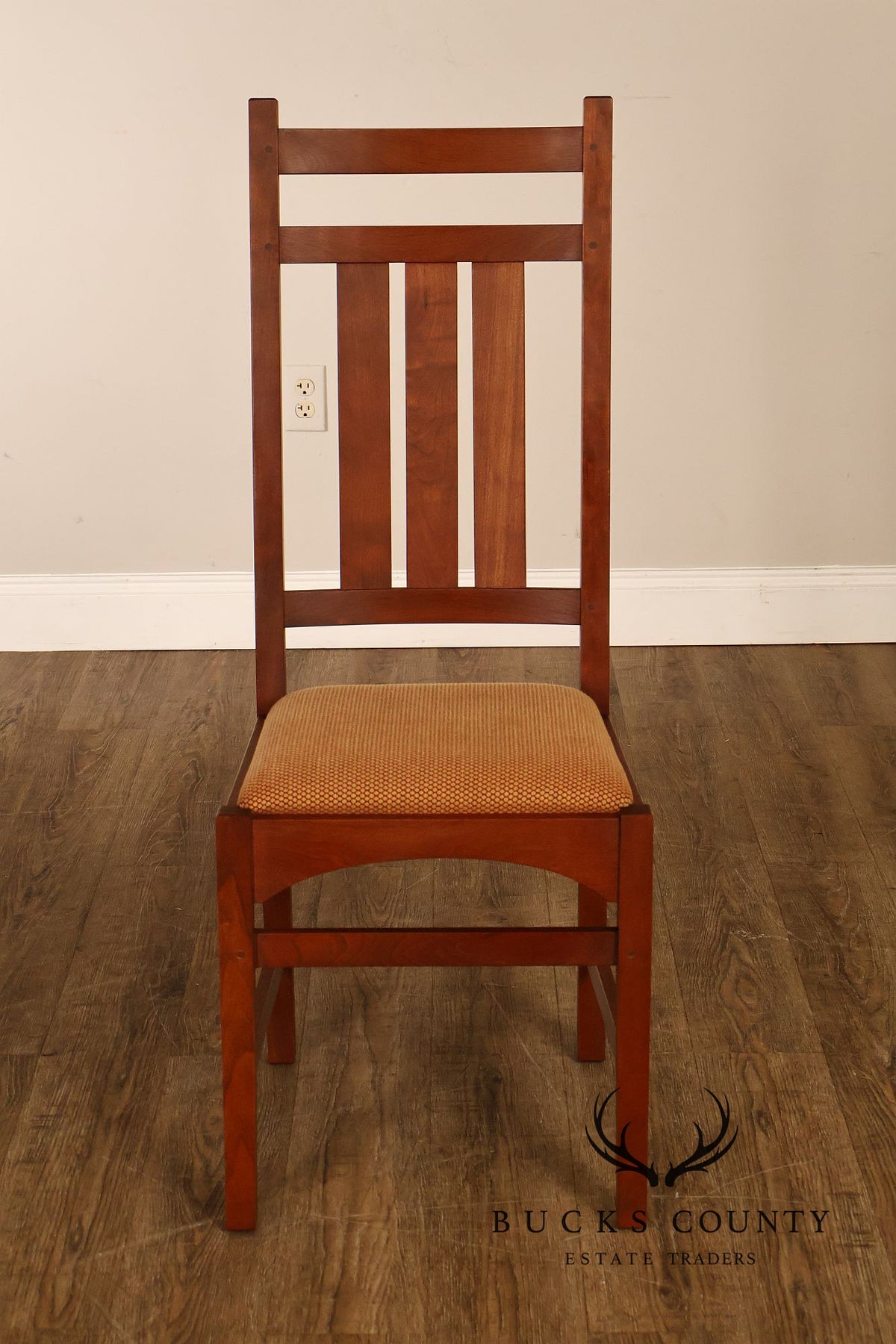 Stickley Harvey Ellis Arts And Crafts Cherry Dining Chairs Set Of Six