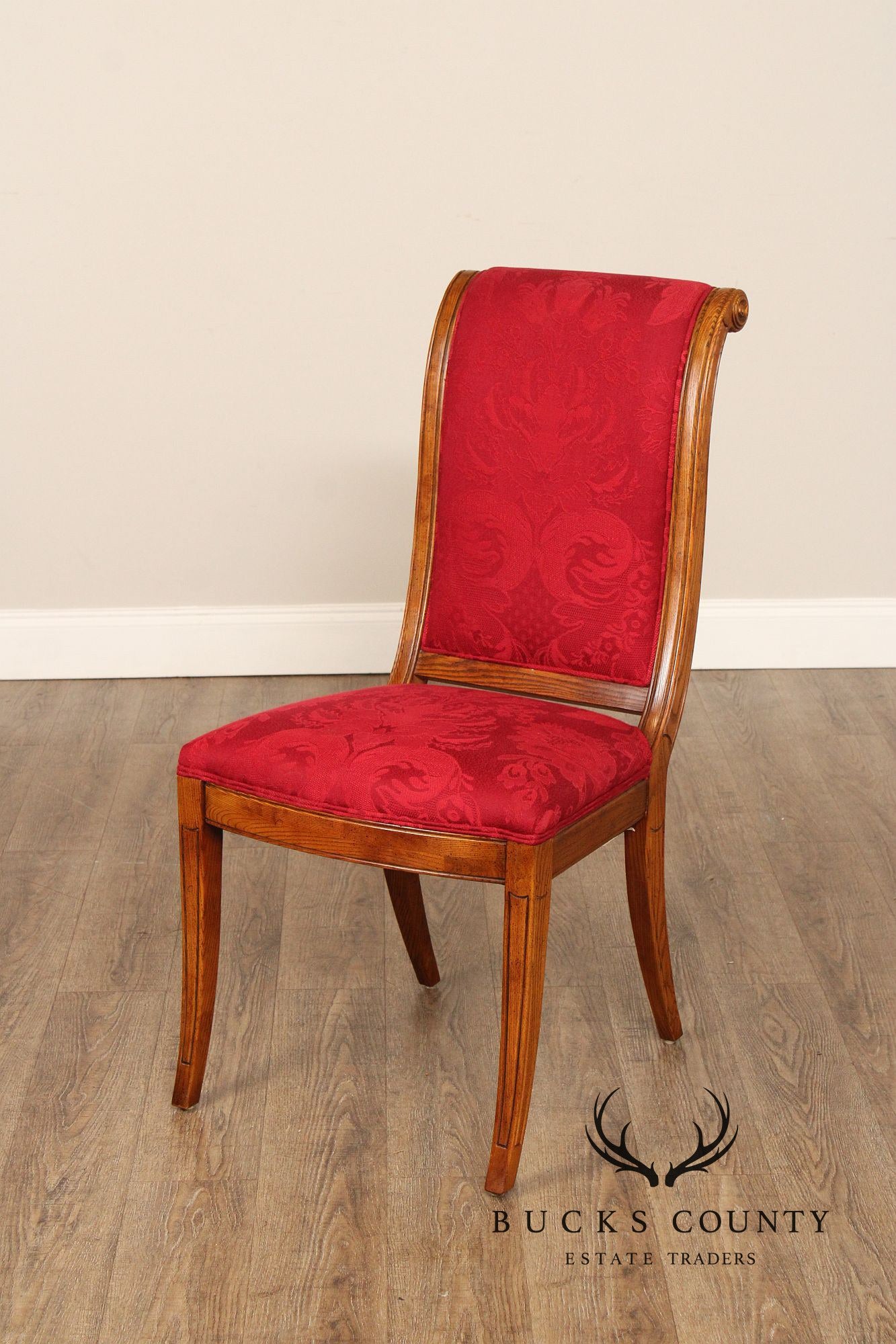 Henredon Charles X Empire Style Set of Six Dining Chairs