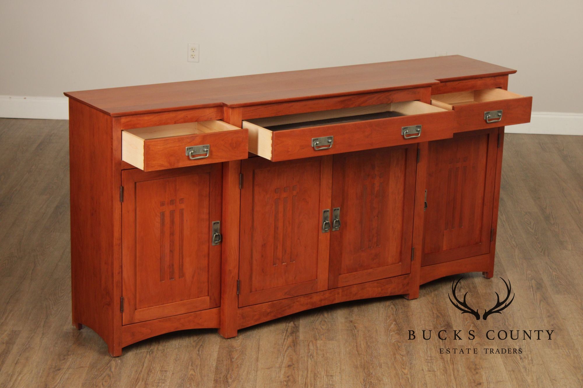 Canal Dover Mission Style Cherry 'Hill House' Sideboard