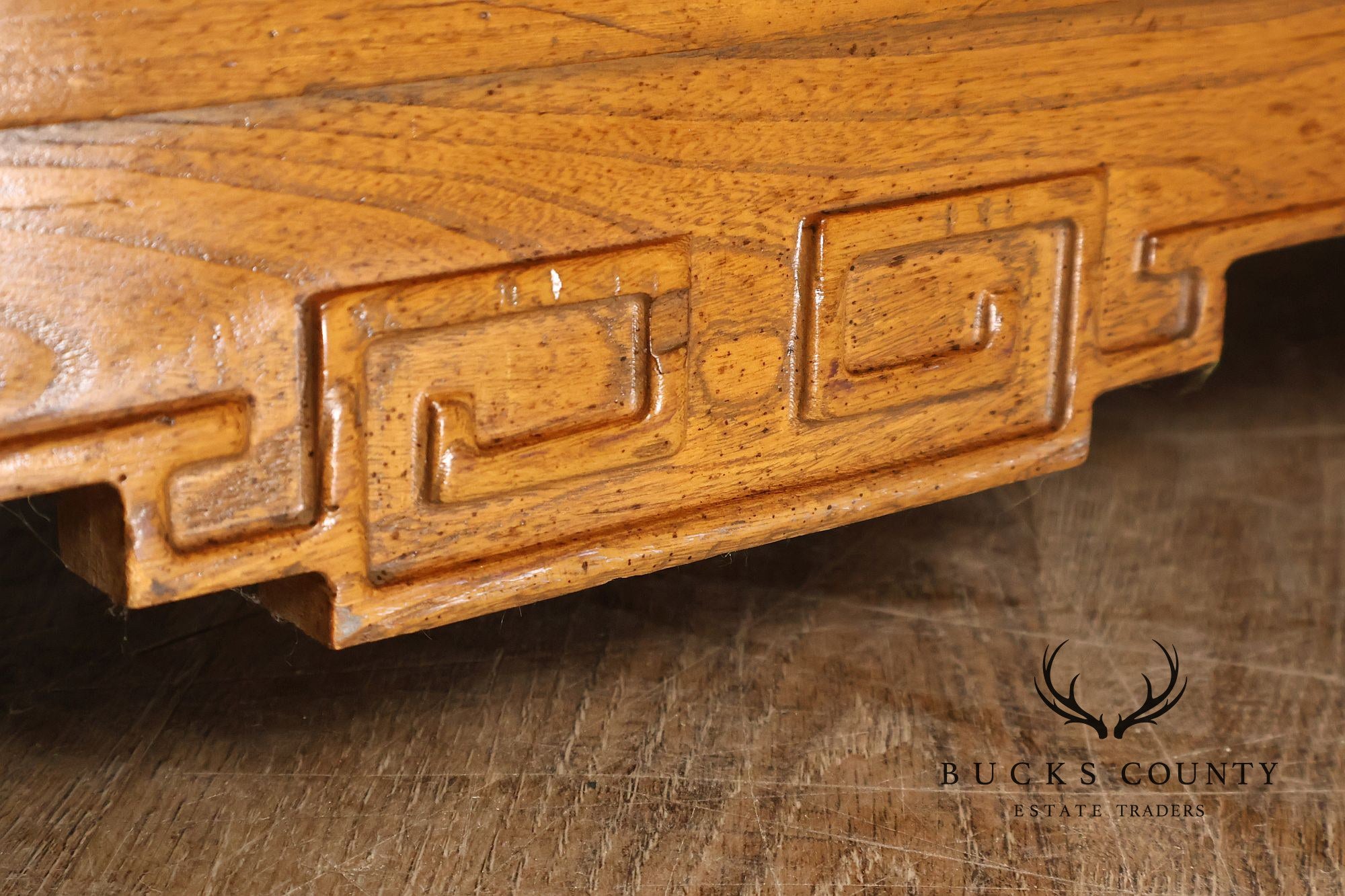 Baker Asian Style Hardwood Buffet Sideboard