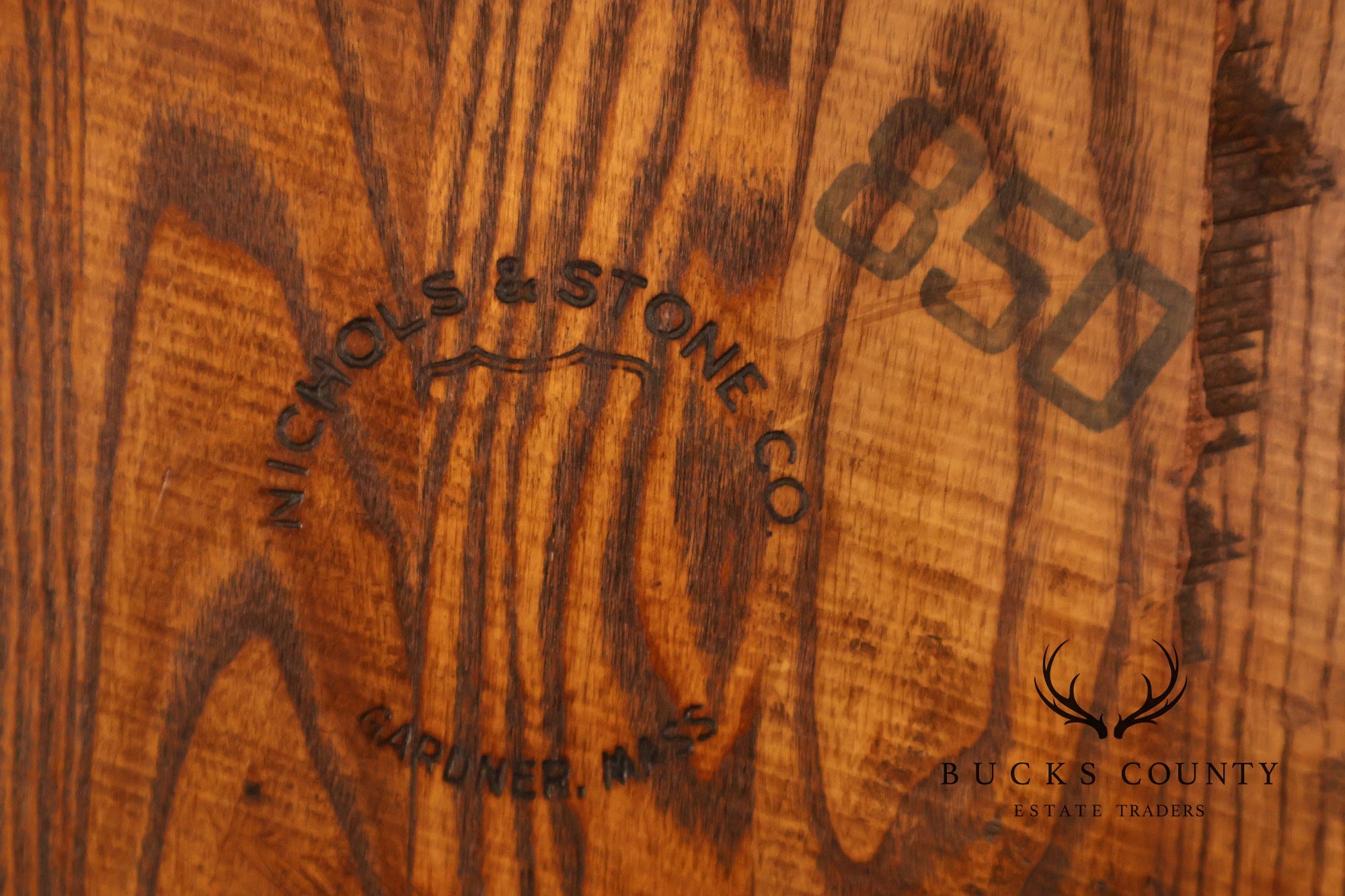 Nichols & Stone Set Of Four Windsor Dining Chairs