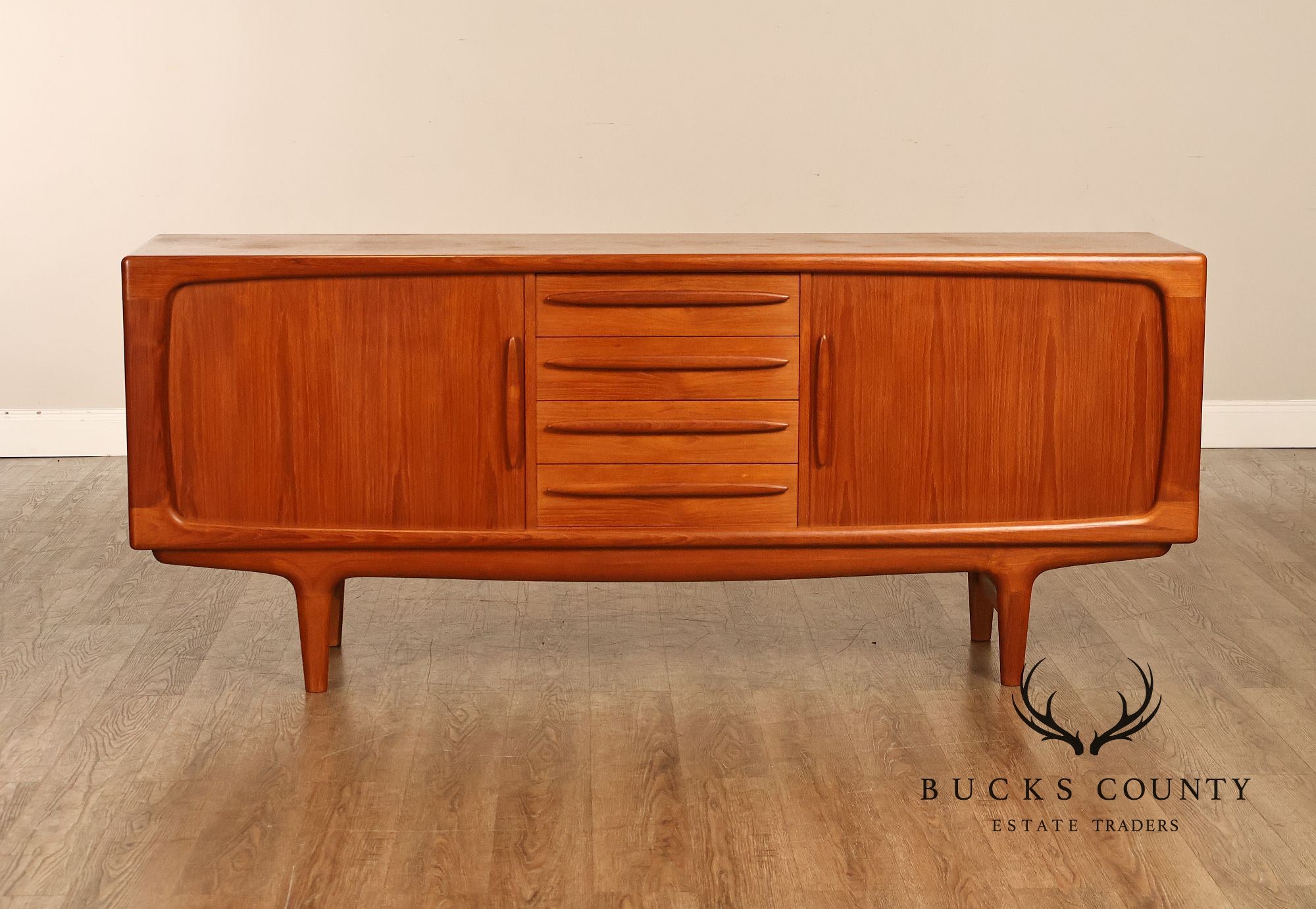 Falster Danish Modern Teak Credenza