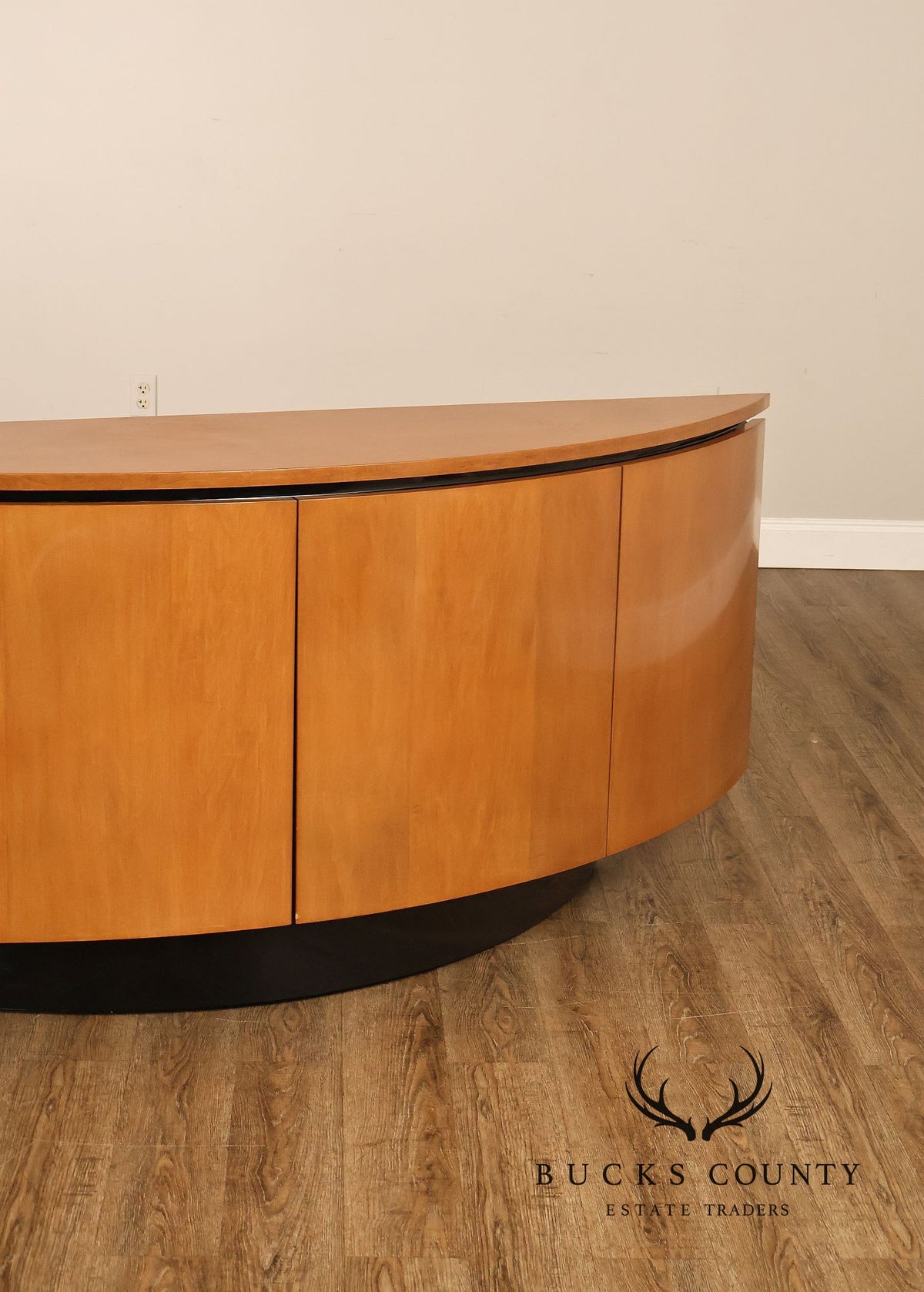 Pietro Costantini Contemporary Curved Four Door Wood Buffet