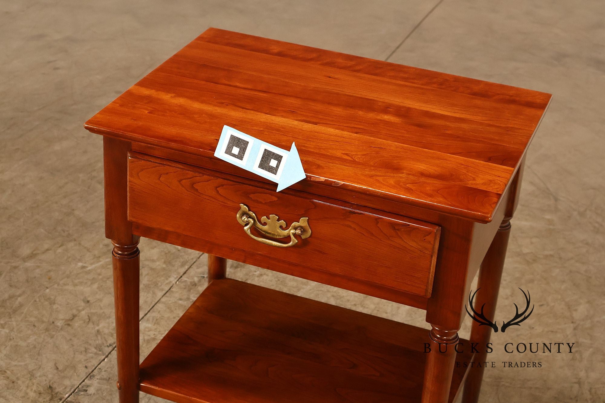 Stickley Cherry Valley Pair Of One Drawer Night Stands