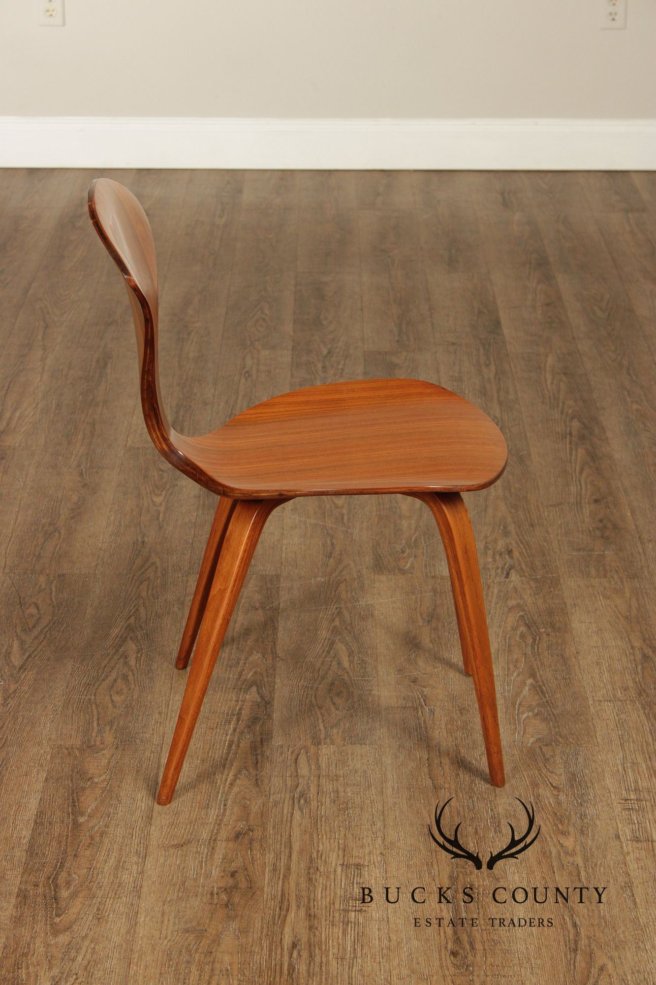 Norman Cherner Mid Century Modern Set of Five Hourglass Side Chairs