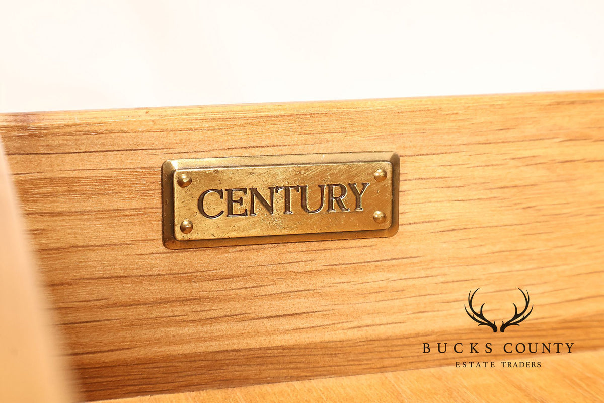 Century Furniture Regency Style Flip Top Server