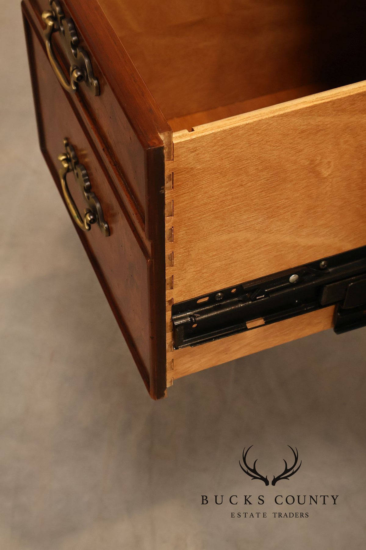 Hekman Georgian Style Oak Writing Desk