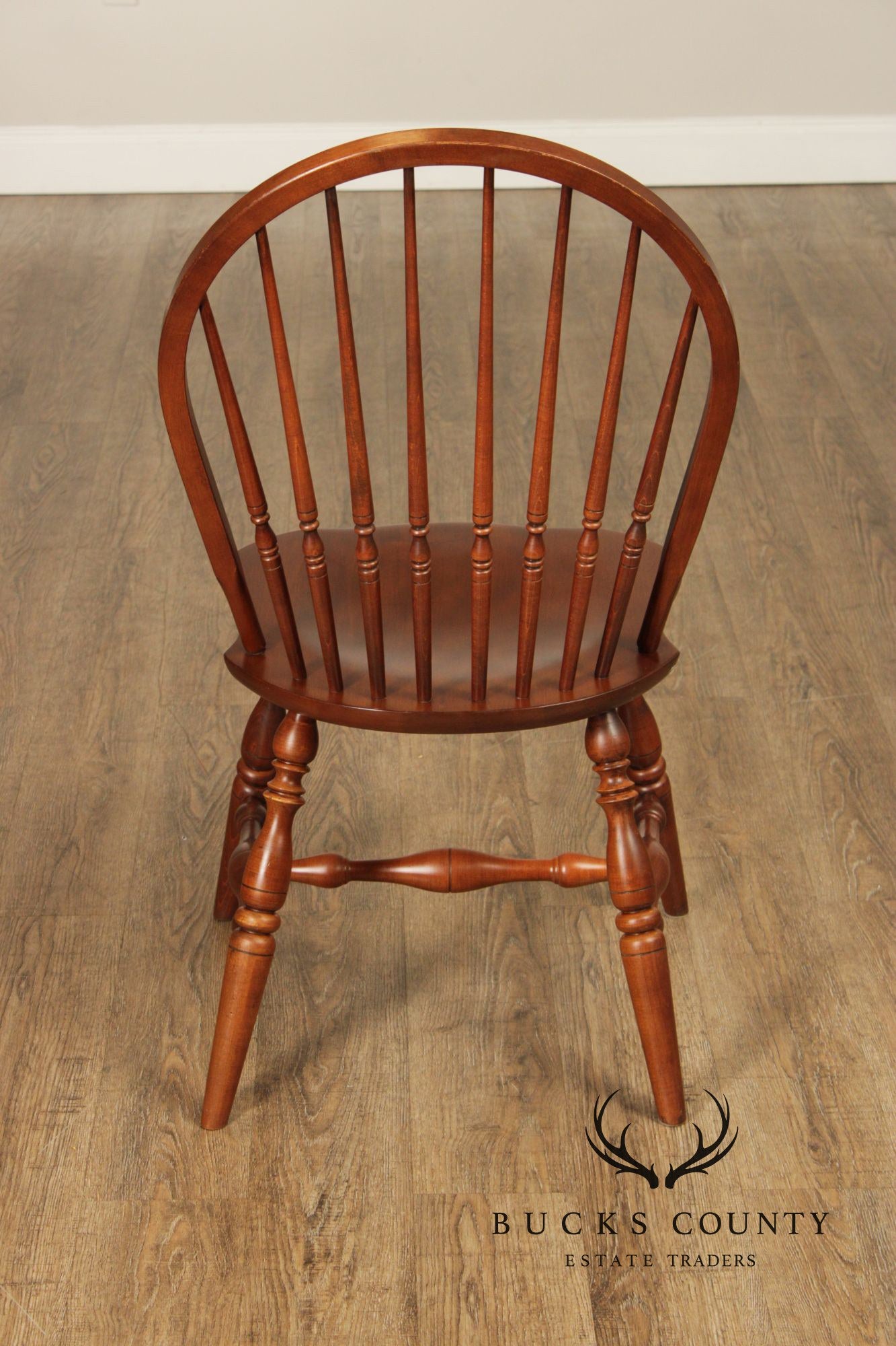 Ethan Allen Set Of 6 'Casual Dining' Collection Maple Windsor Chairs