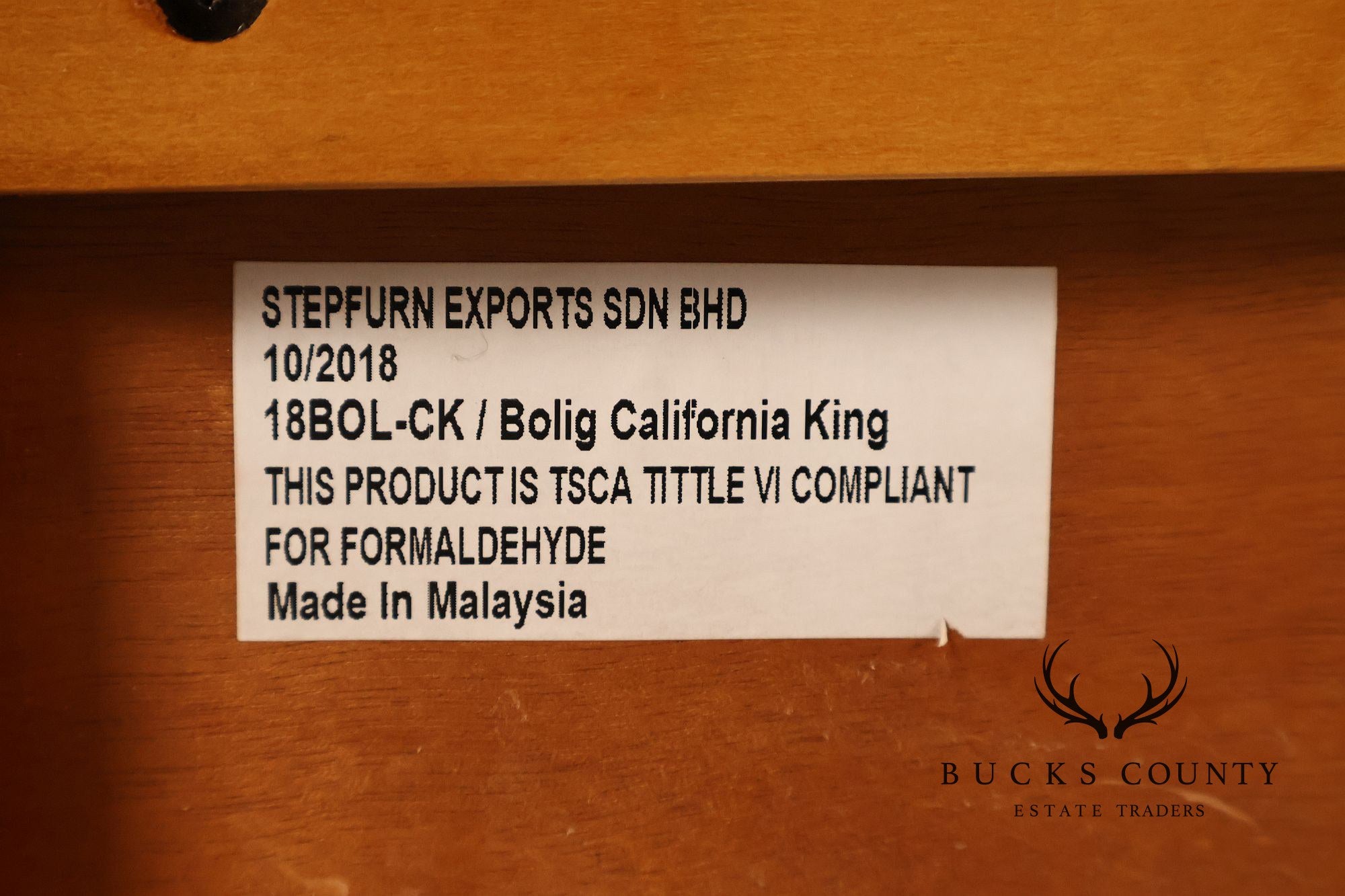 Scandinavian Designs 'Bolig' California King Bedframe