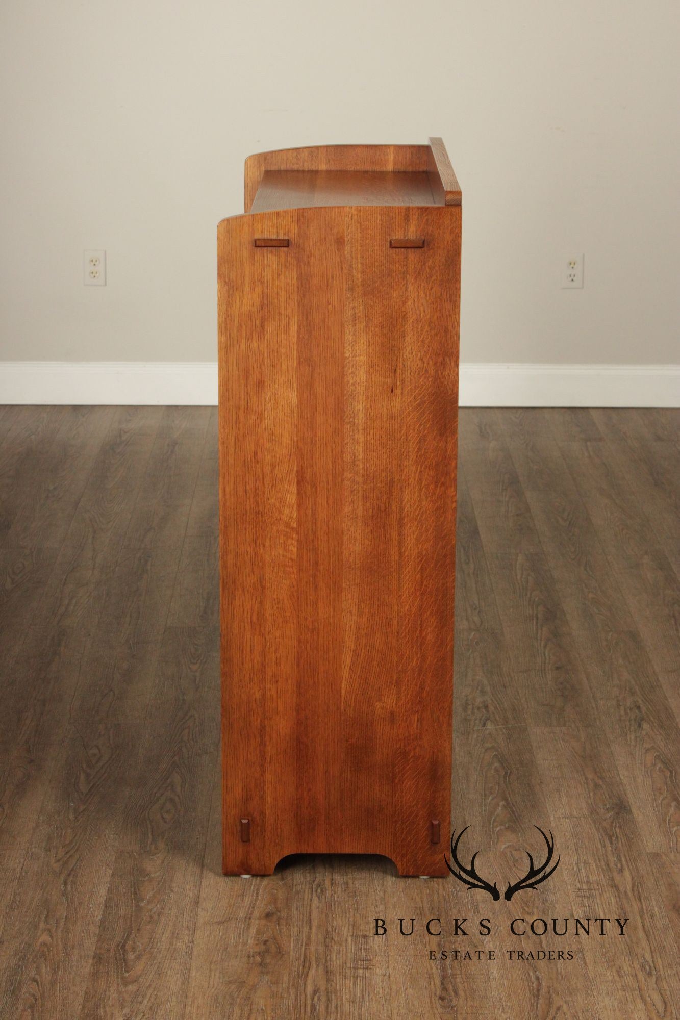 Stickley Mission Collection Oak Fall Front Desk