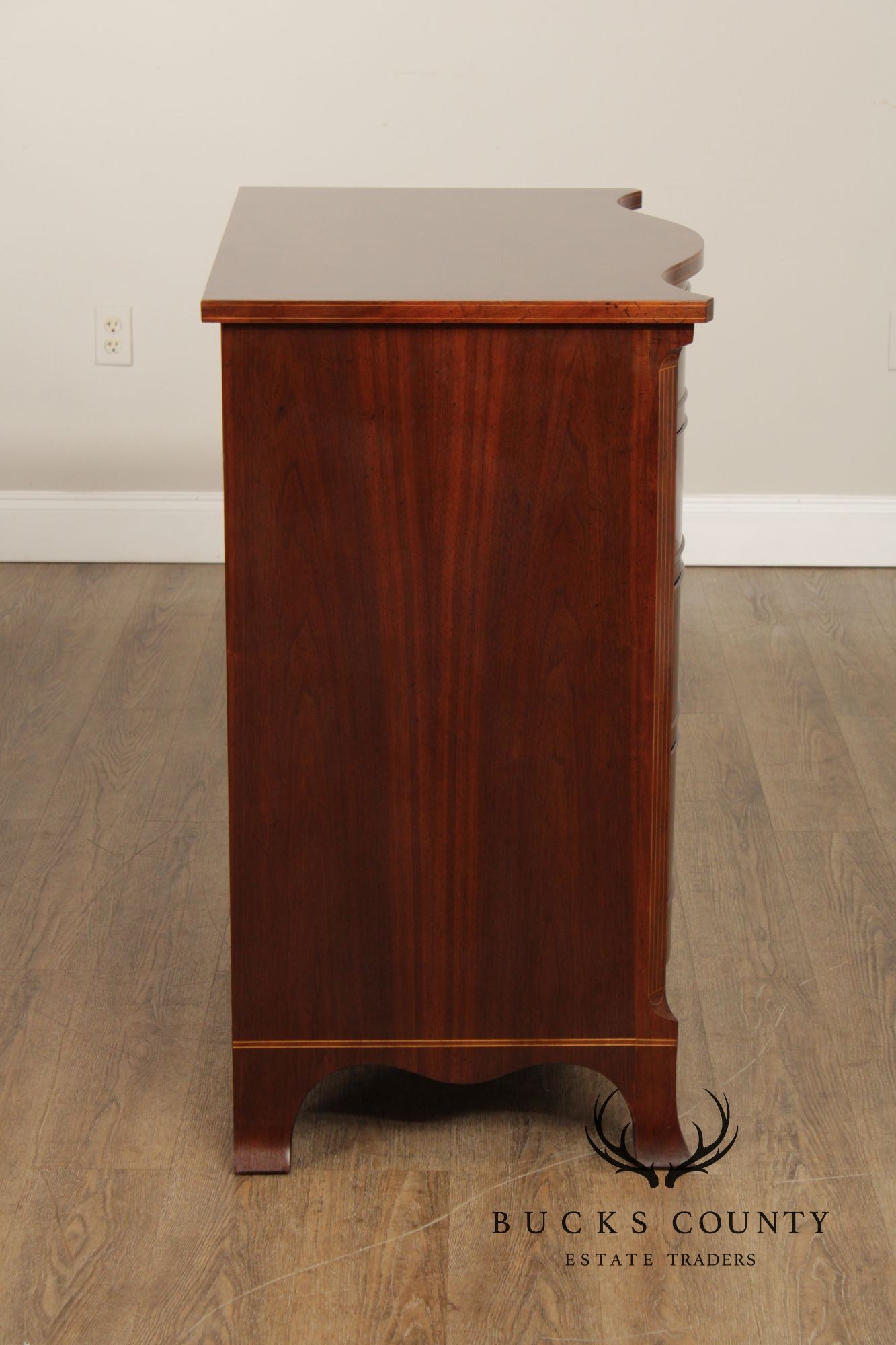 Baker Williamsburg Reproduction Mahogany Chest of Drawers