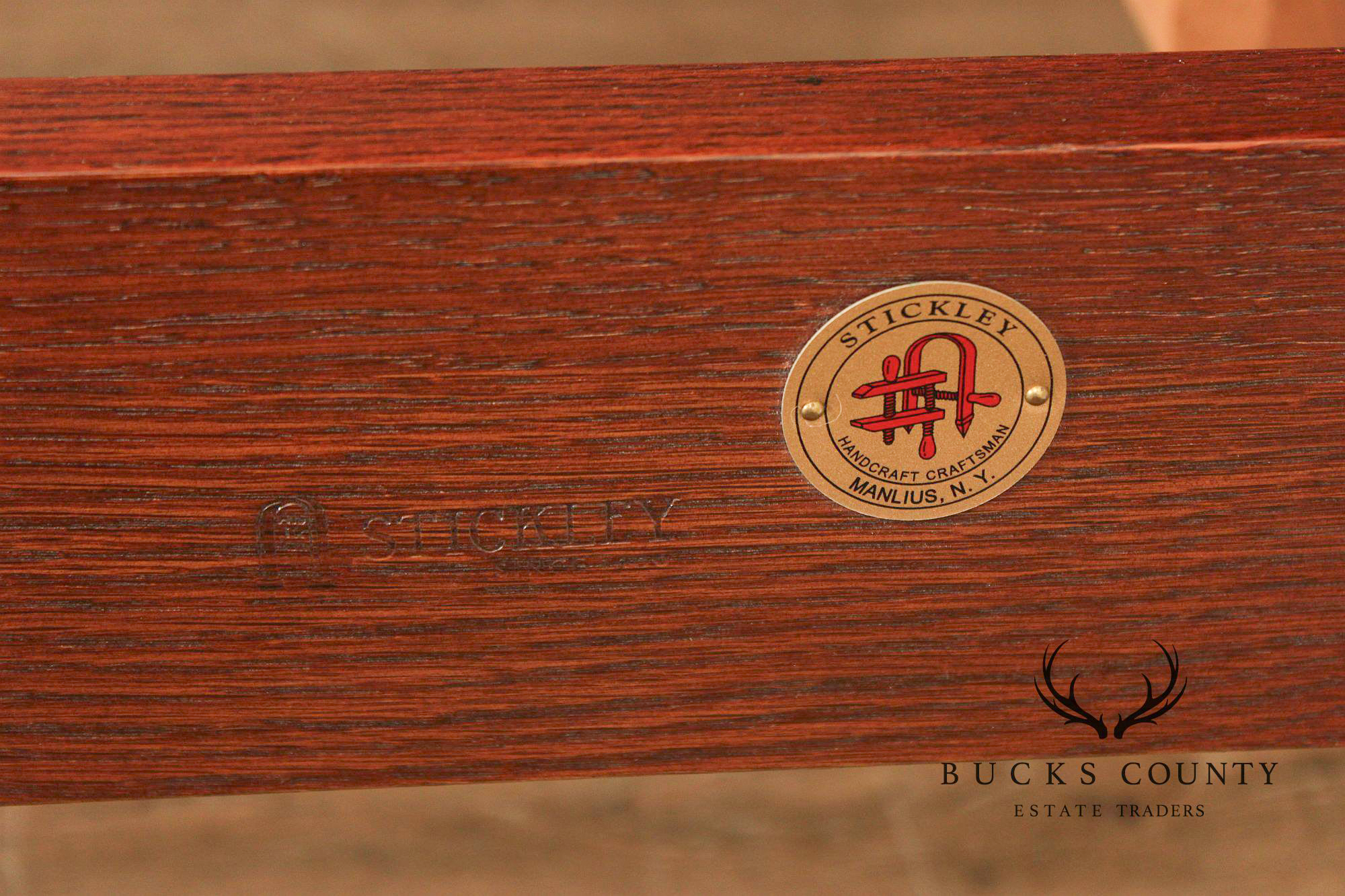 Stickley Mission Collection Oak King Size Bed