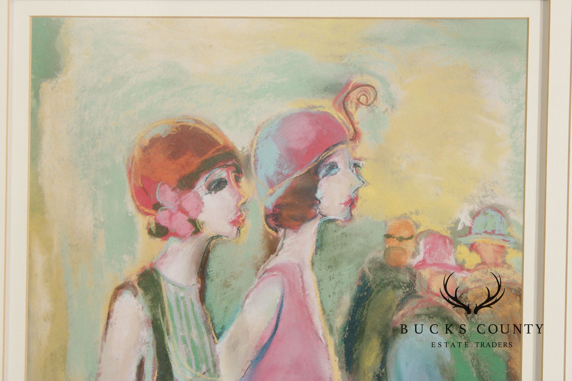 Marie Versailles Custom Framed Print, 'Invitation'