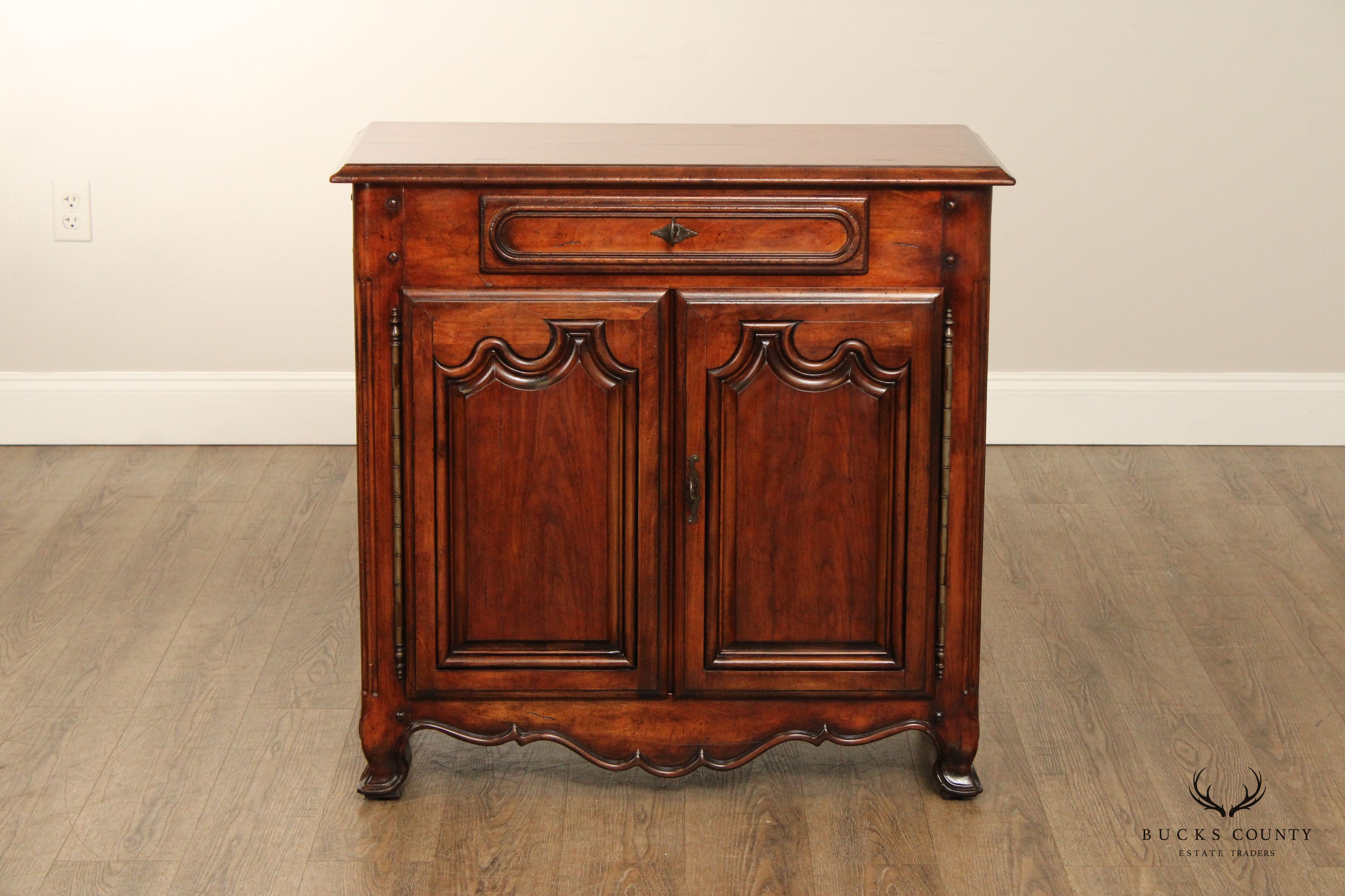 Ralph Lauren French Louis XV Style Cherry Cabinet Server