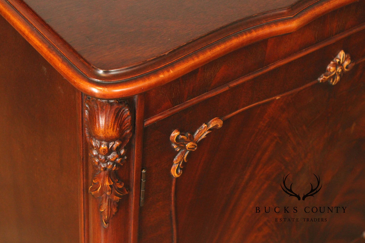 Batesville French Louis XV Style Mahogany Buffet Cabinet