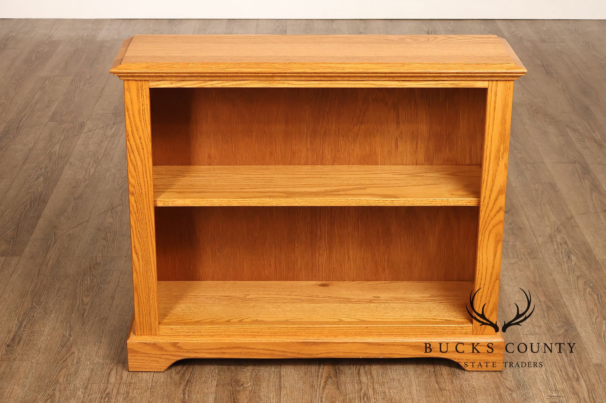 Hunt Country Furniture Oak Low Bookcase