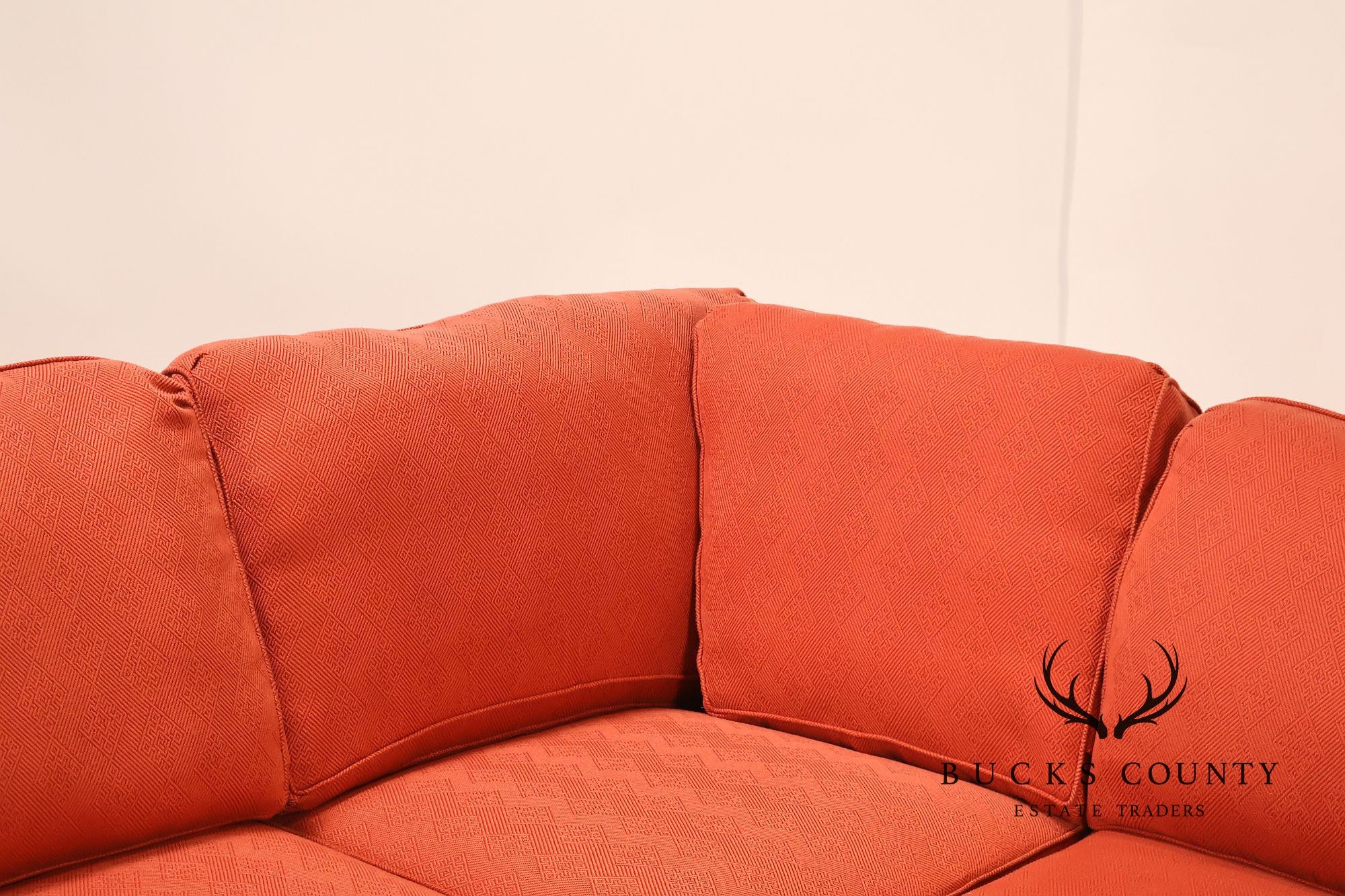 Miles Talbott Left-Facing Custom Upholstered Sectional Sofa