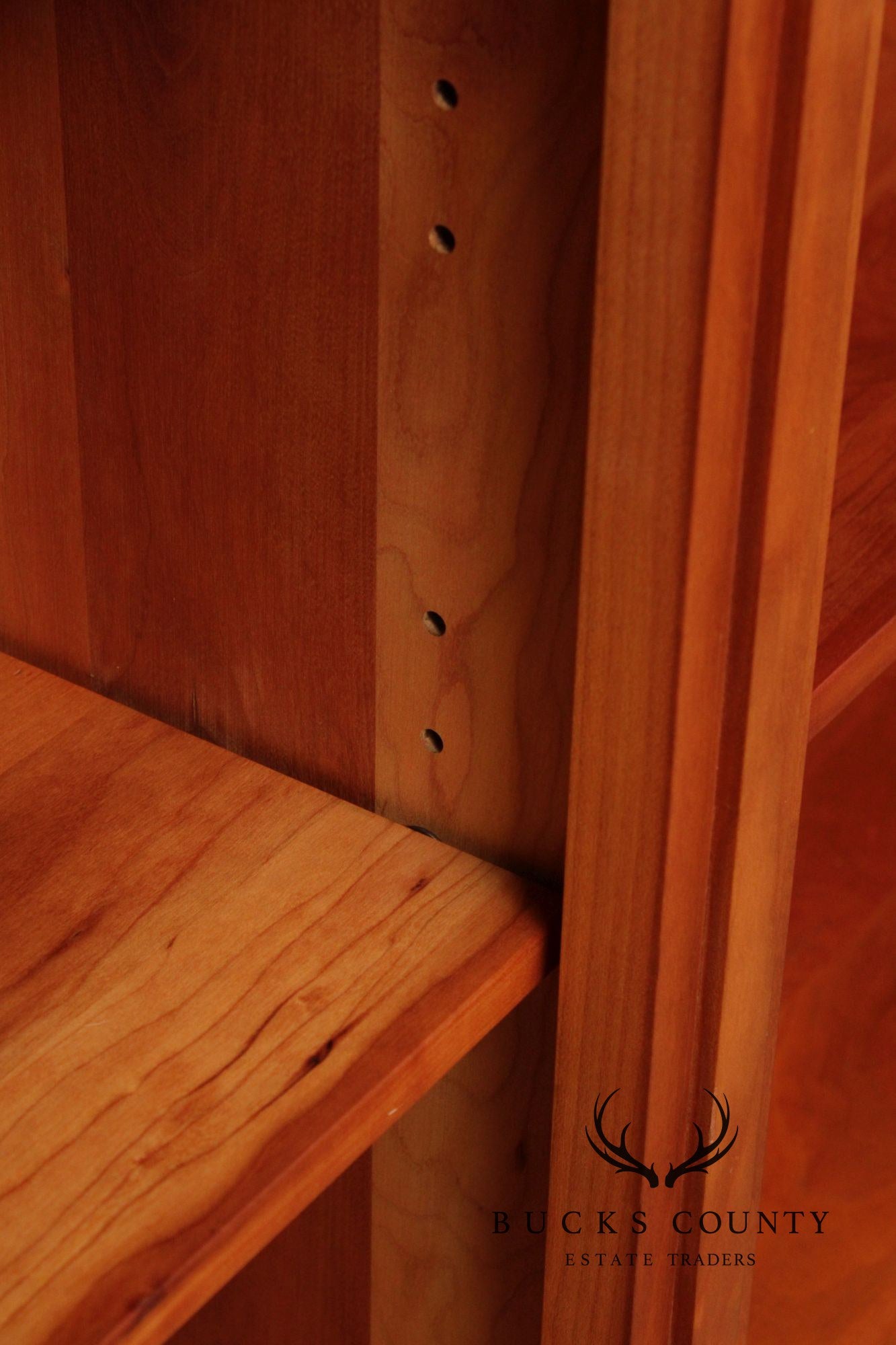 Stickley Mission Collection Cherry Double-Door Bookcase