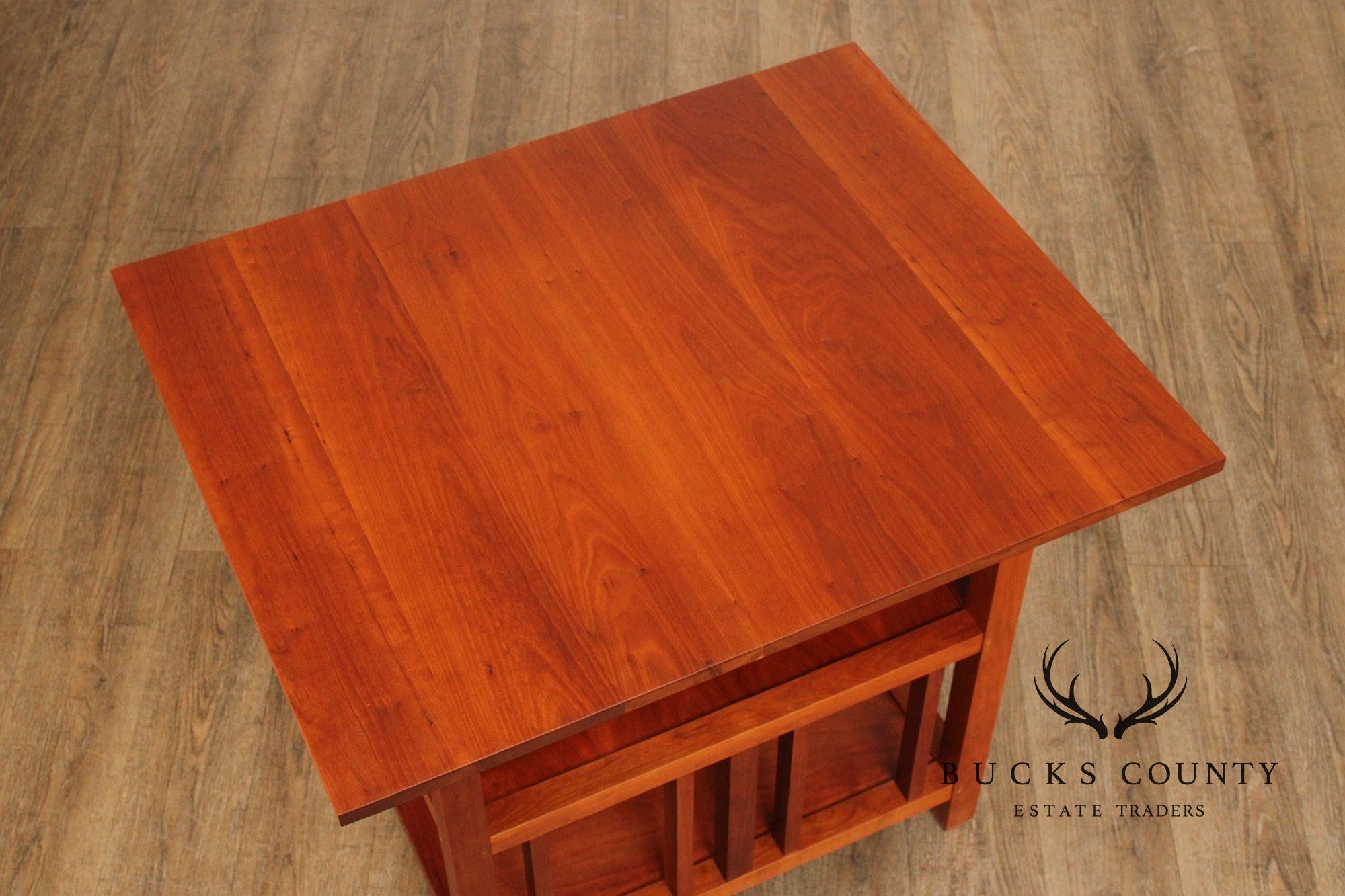 Thomas Moser Studio Crafted Cherry Bookshelf End Table