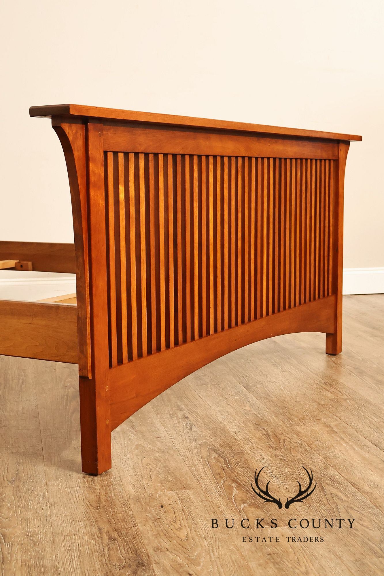 Stickley Mission Collection Cherry Spindle Full Size Bed