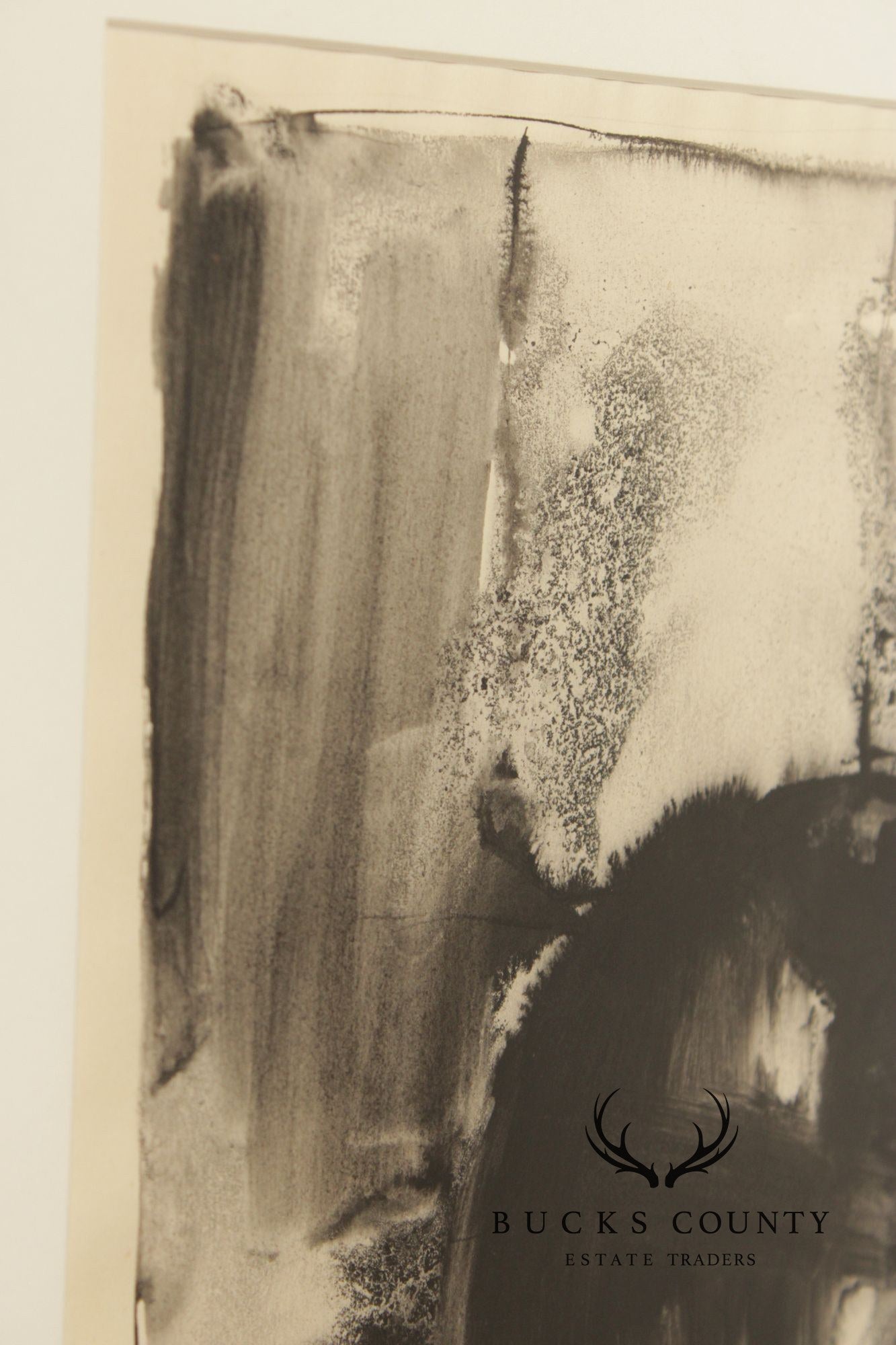 James Wines Abstract Pen and Ink Drawing, Study for a Sculpture