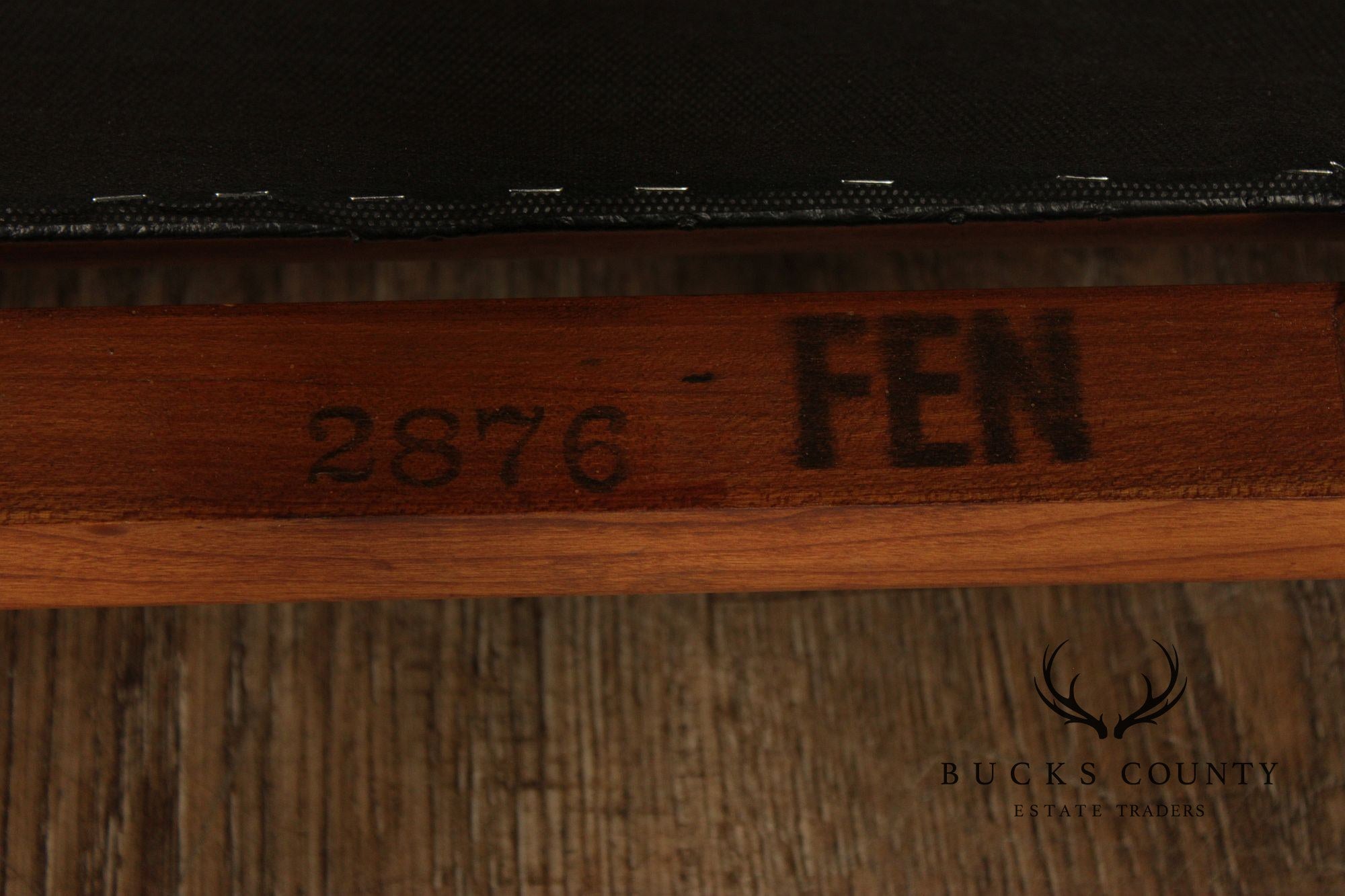 Michael Taylor For Baker Mid Century Modern Set of Six Cane Back Dining Chairs