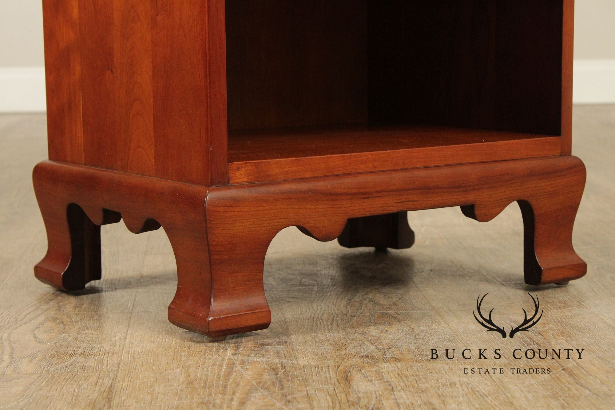 Stickley Cherry Valley Chippendale Style Nightstand