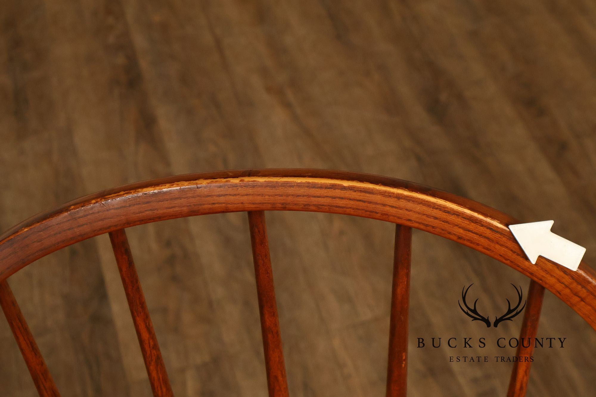 Frederick Duckloe Set of Four Windsor Dining Chairs