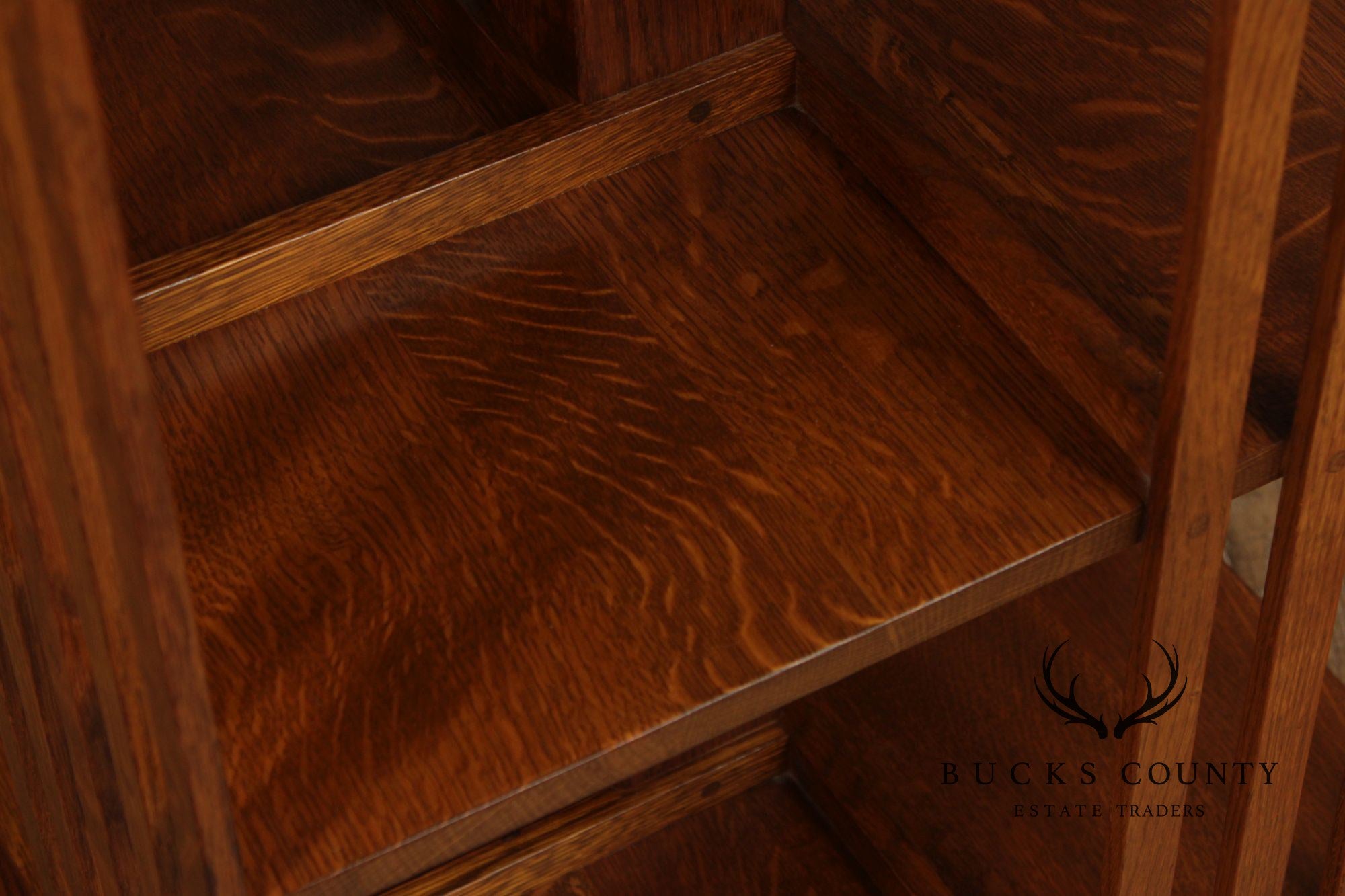 Stickley Mission Collection Oak Revolving Bookcase