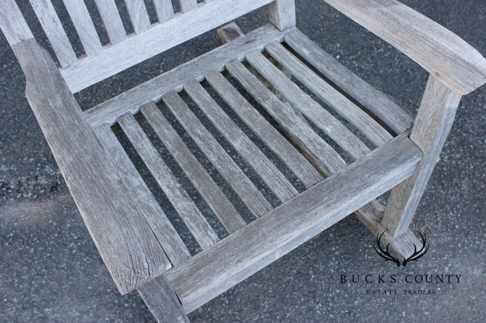 Gloster Outdoor Teak Rocking Chair